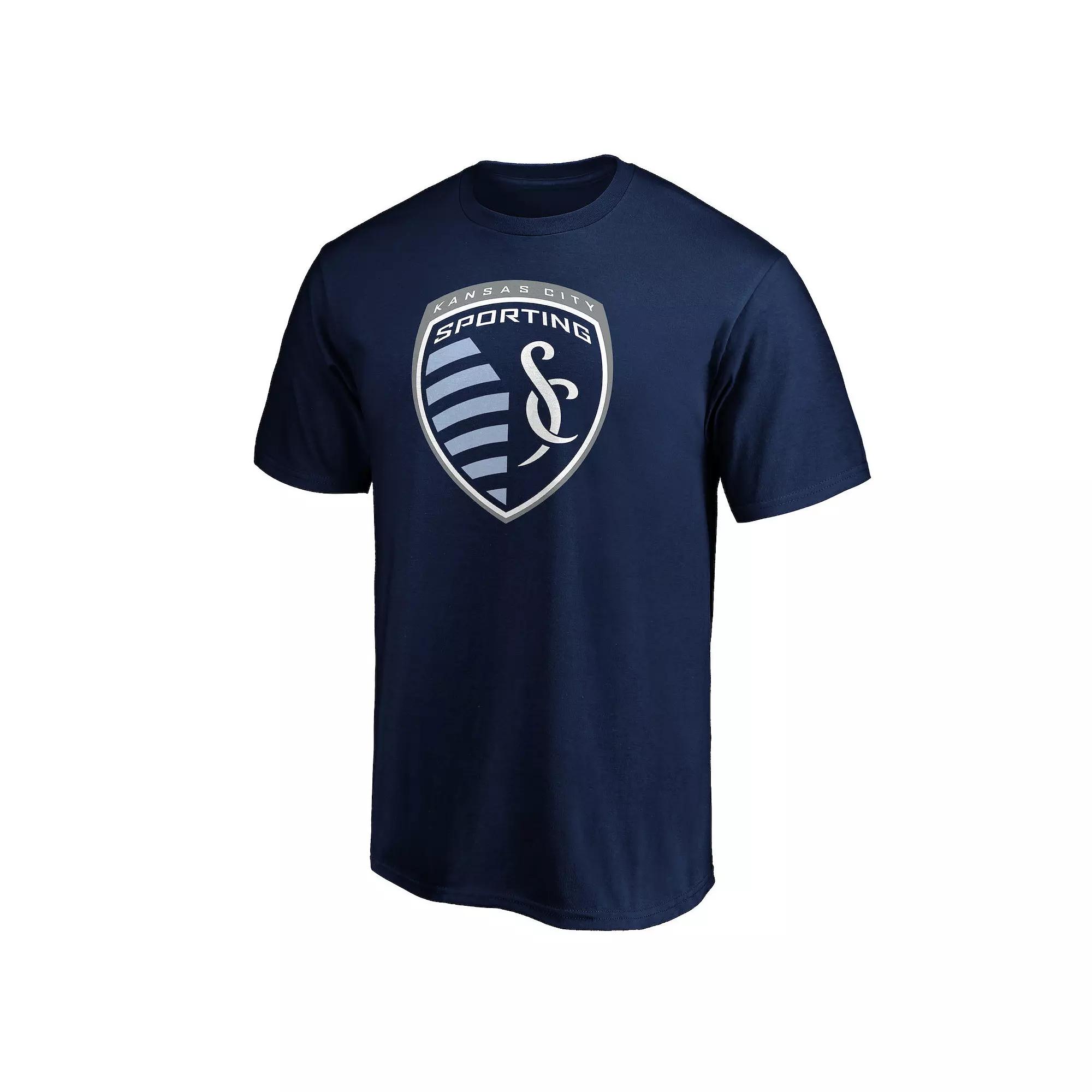 Men's Fanatics MLS Sporting Kansas City Classic Logo Graphic Tee,  Product Image