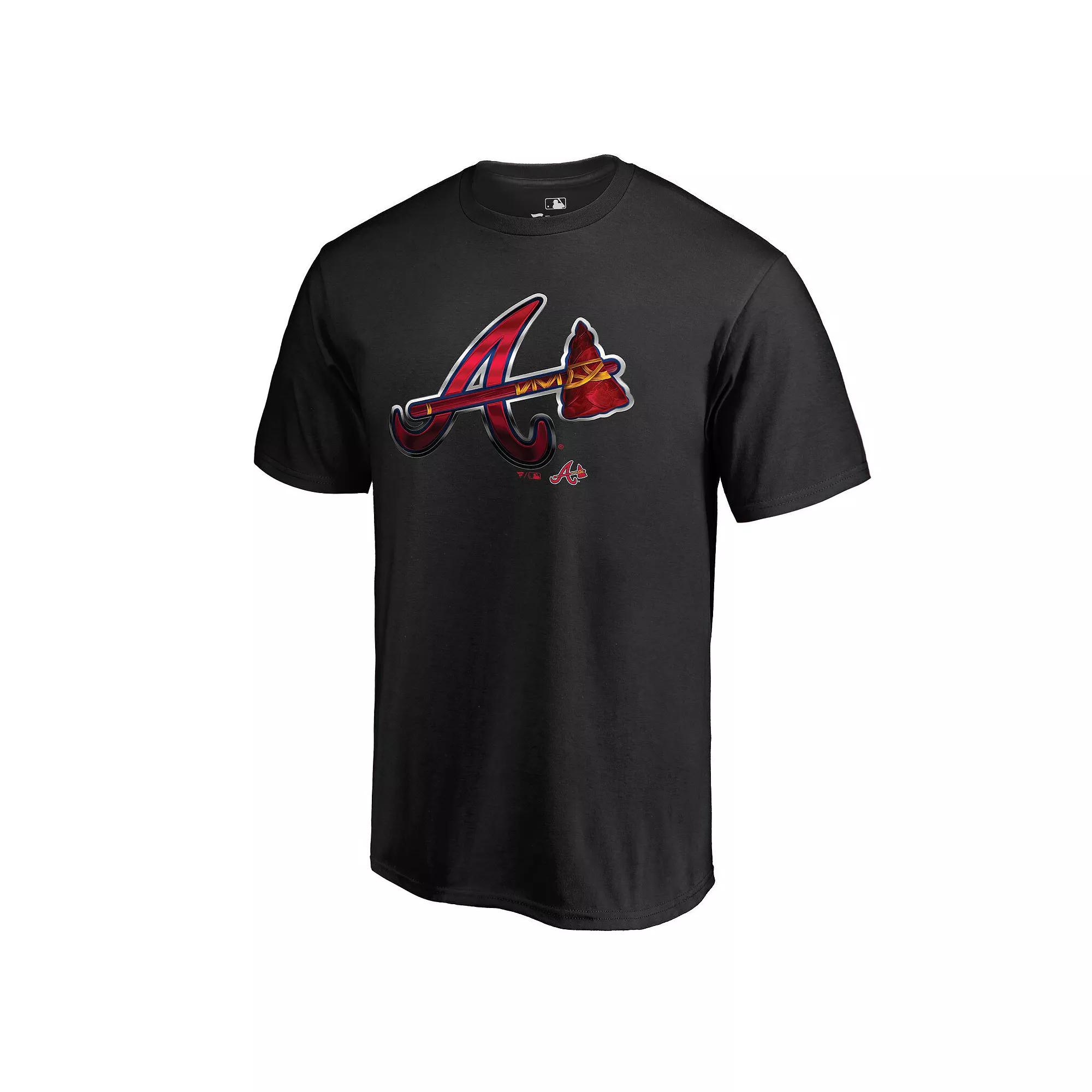 Mens Fanatics Branded Atlanta Braves Midnight Mascot T-Shirt Product Image