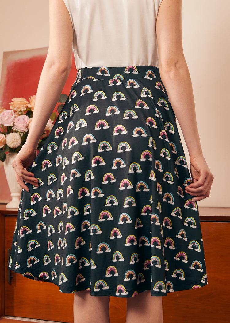 Excellence Attained Knit Midi Skirt Product Image
