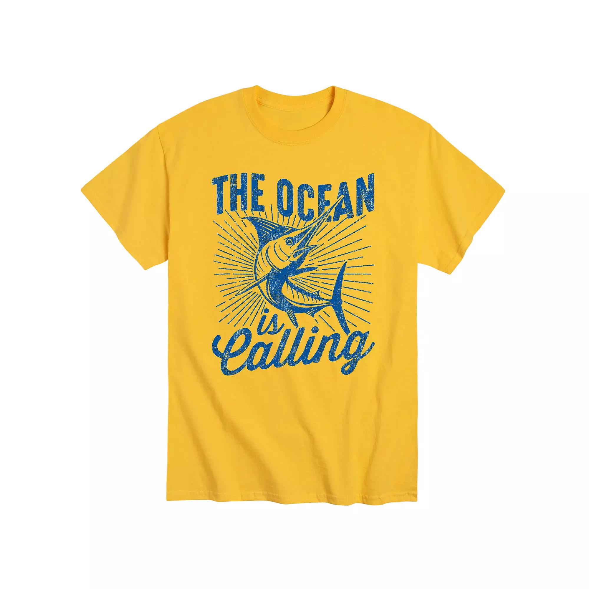Men's The Ocean Is Calling Tee,  Product Image