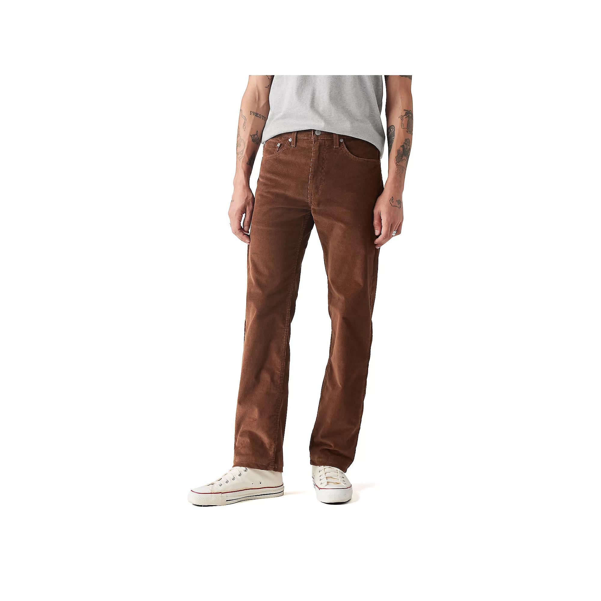 Men's Levi's® 505™ Regular Fit Corduroy Jeans, Size: 36X34, Brown Product Image