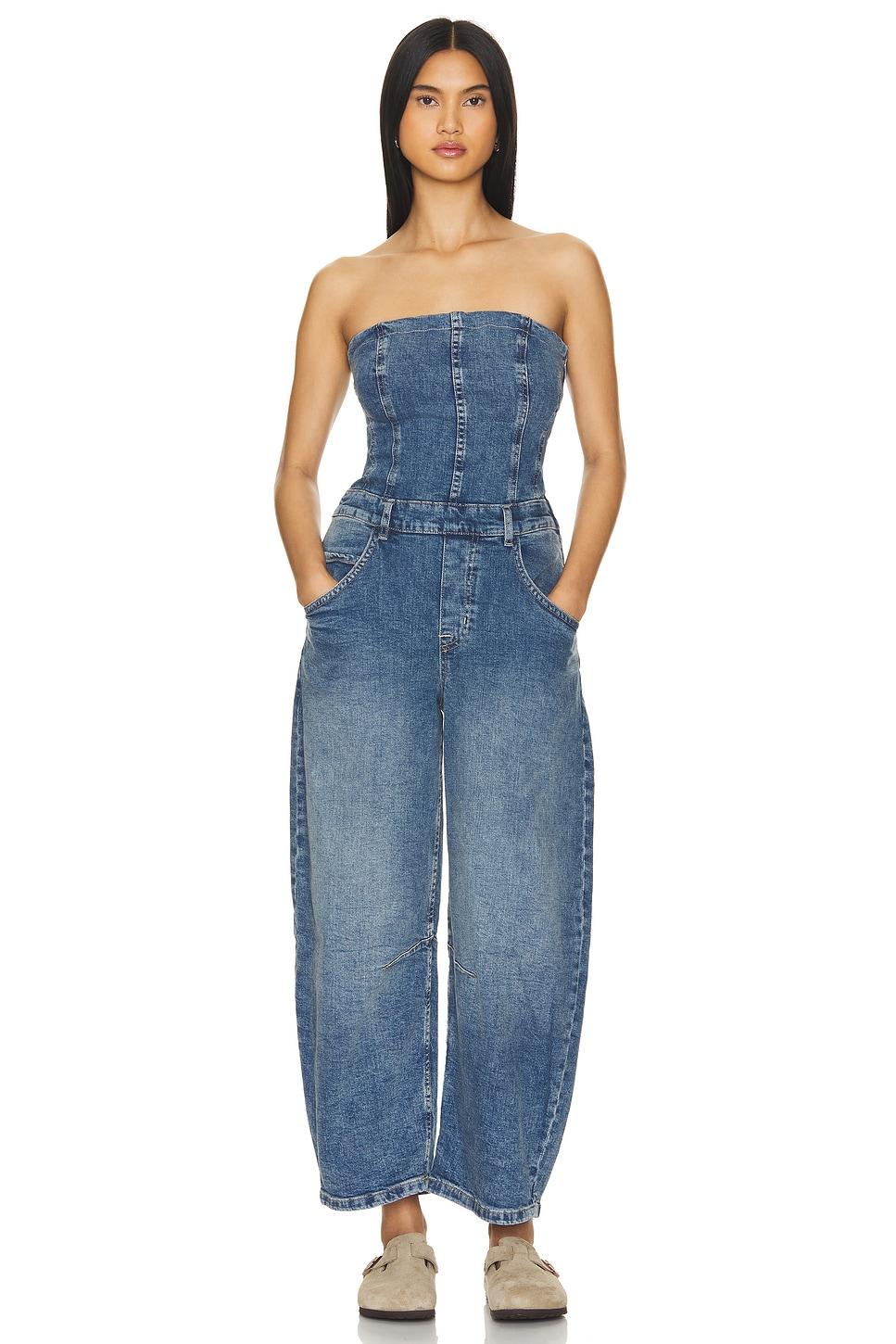 x We The Free Je Suis Pret Barrel Jumpsuit Free People Product Image