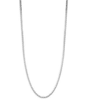 Milanesi And Co Sterling Silver 4mm Mariner Link Chain Necklace, 20 Product Image
