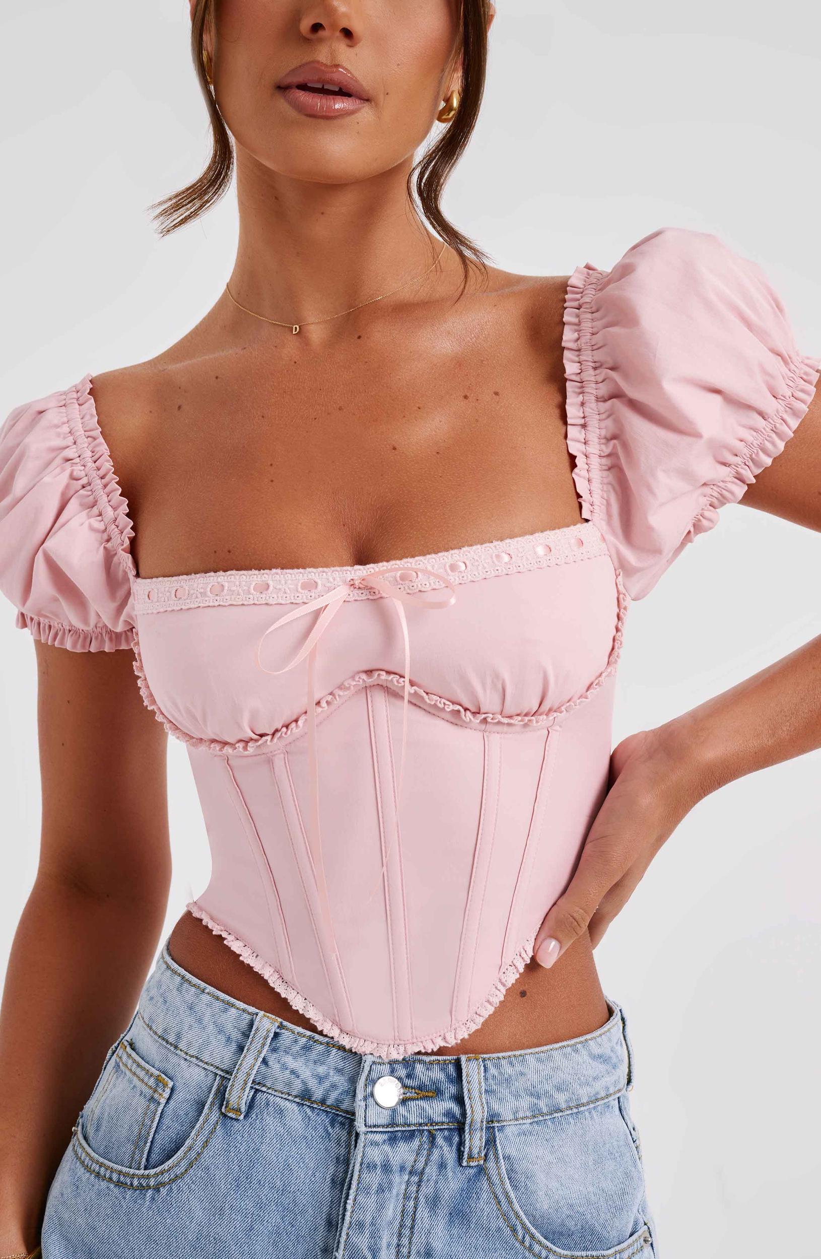 Matilda Corset - Blush Product Image