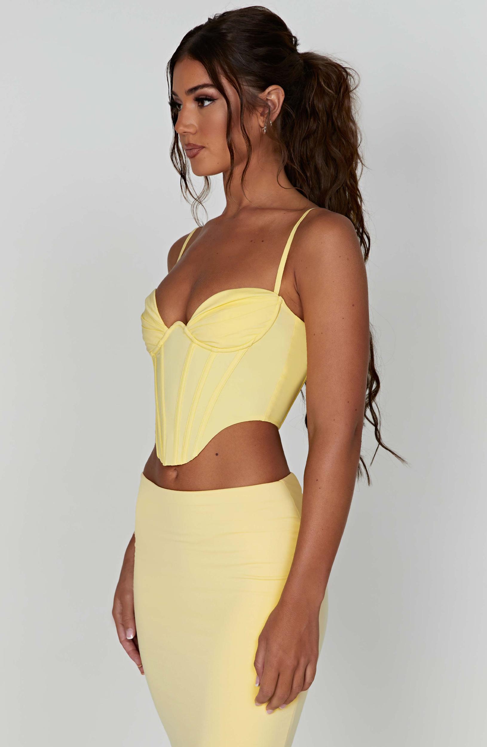 Maddie Corset - Lemon Product Image