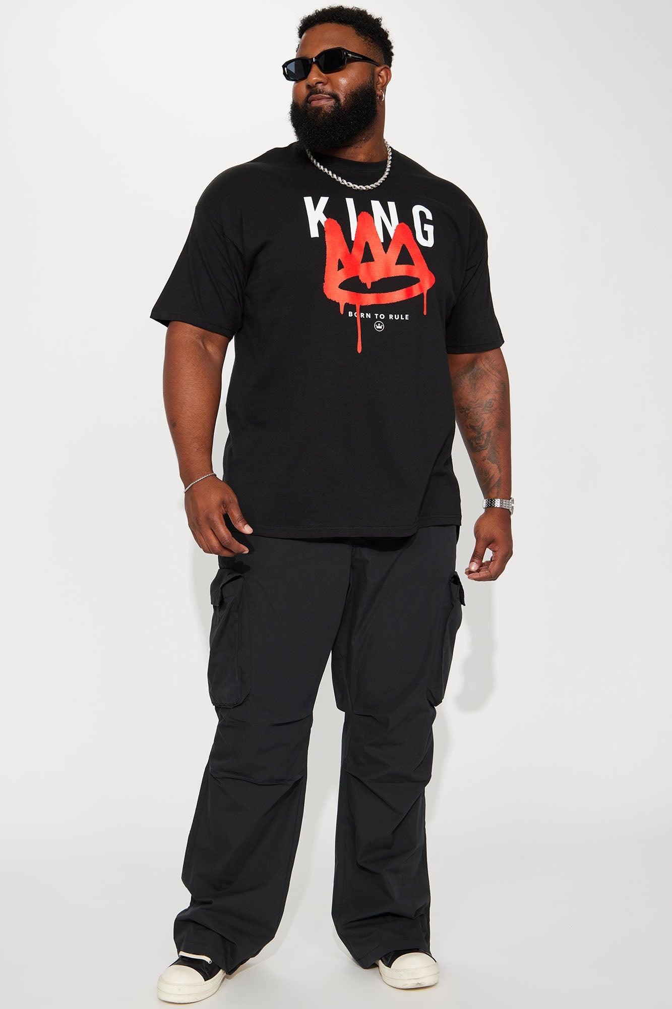 Slim Flare Cargo Parachute Pants - Black Product Image