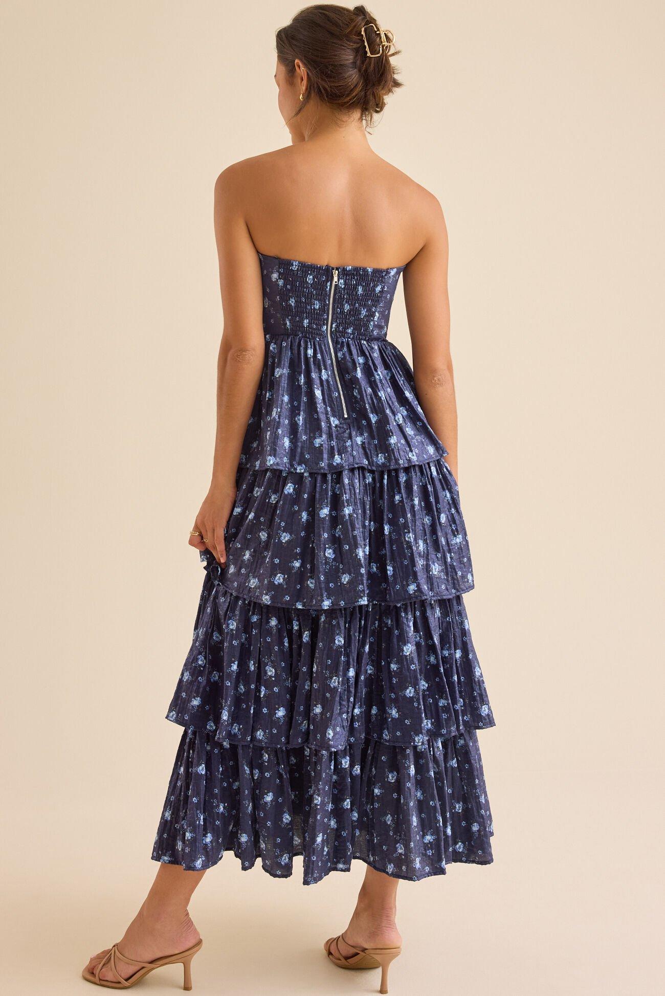 Finley Floral Maxi Dress Product Image