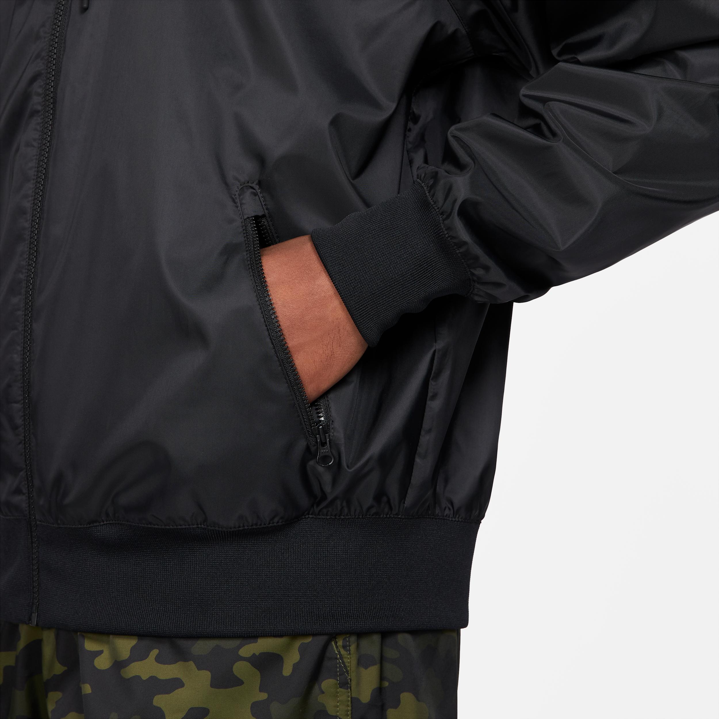Mens Nike Sportswear Windrunner Hooded Jacket | DA0001-010 Product Image