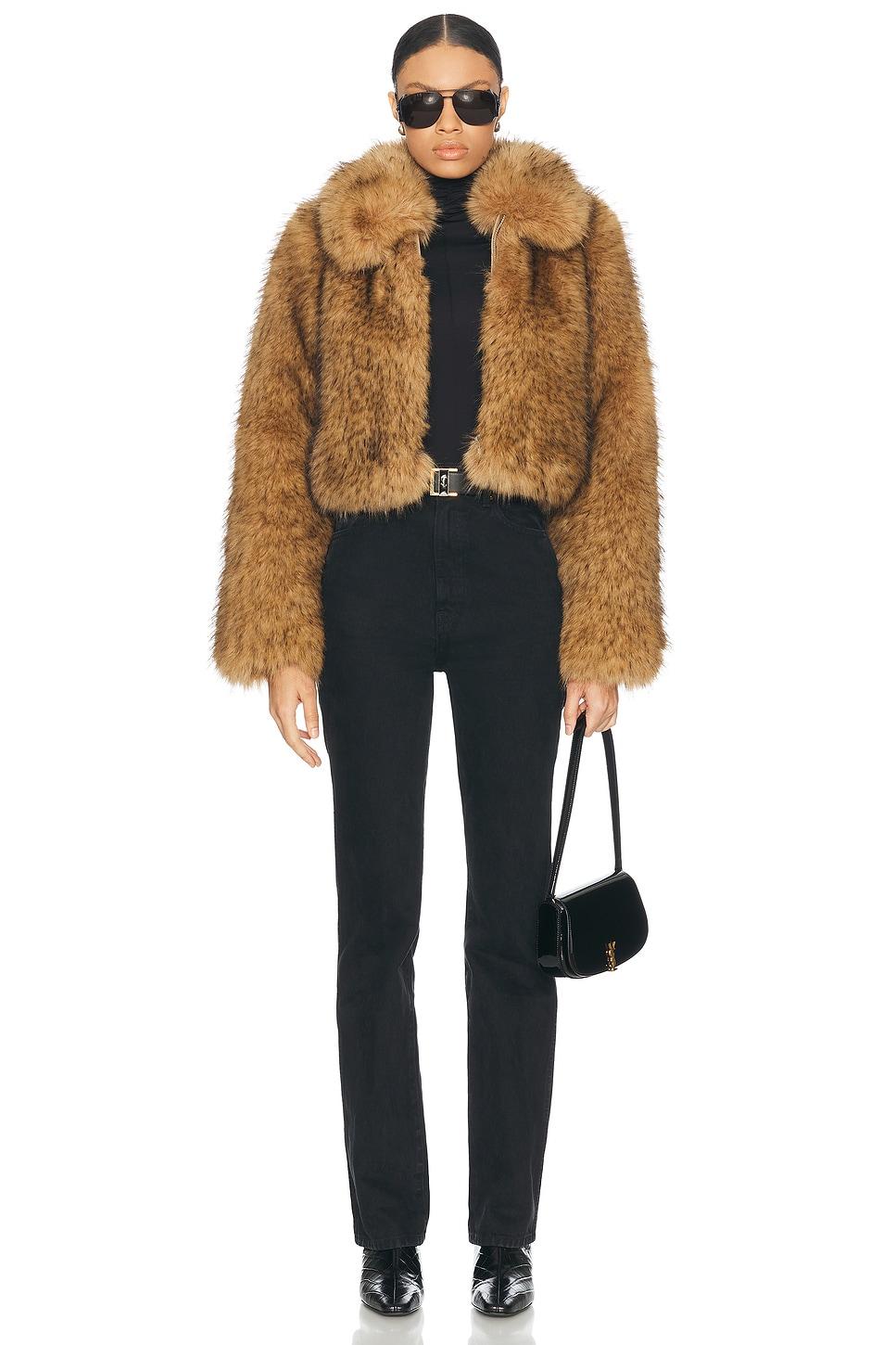 by Marianna Savoie Faux Fur Jacket Product Image