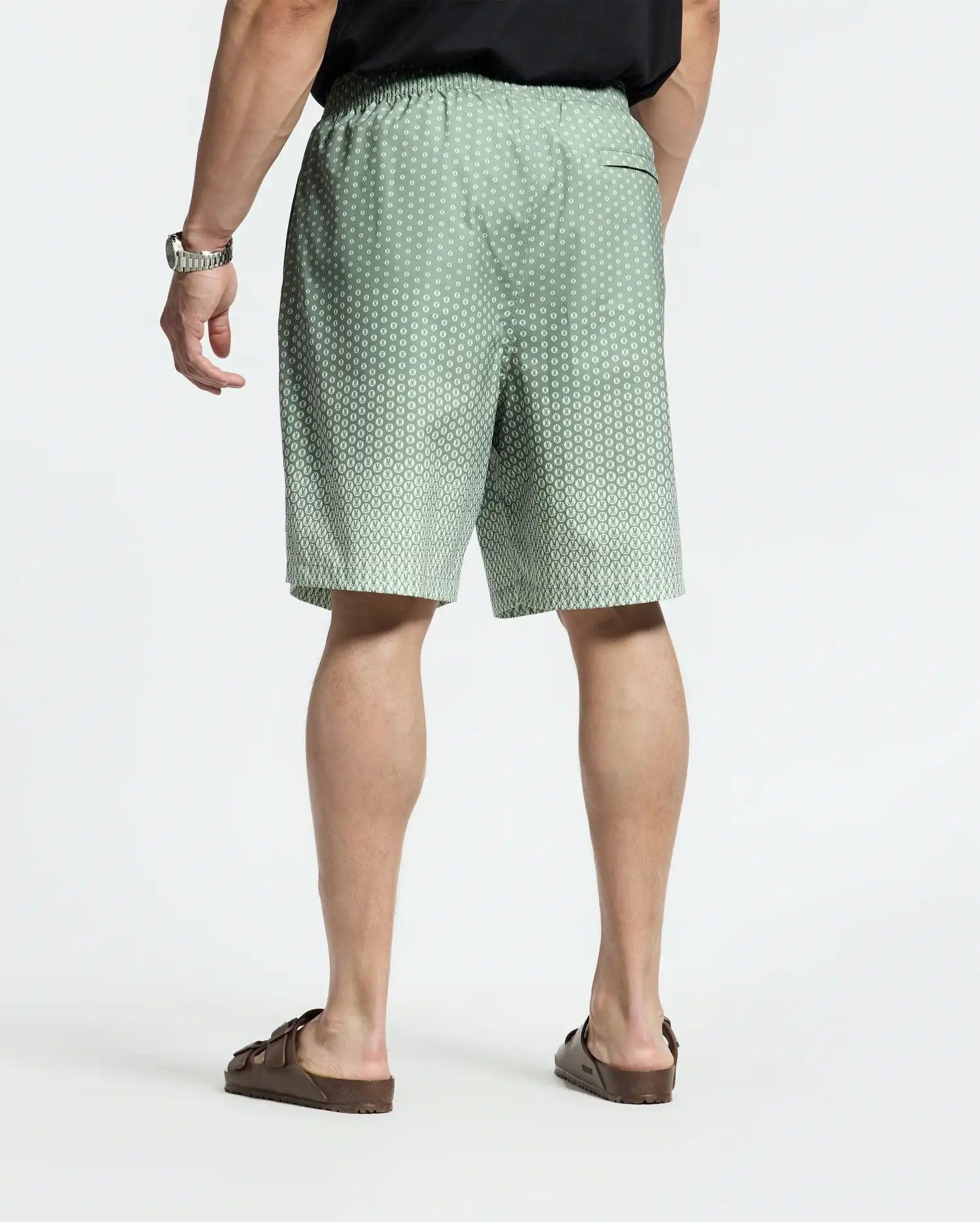 MENS BIG AND TALL BENDIGO PRINTED SWIM TRUNK - B9W619F200 Product Image
