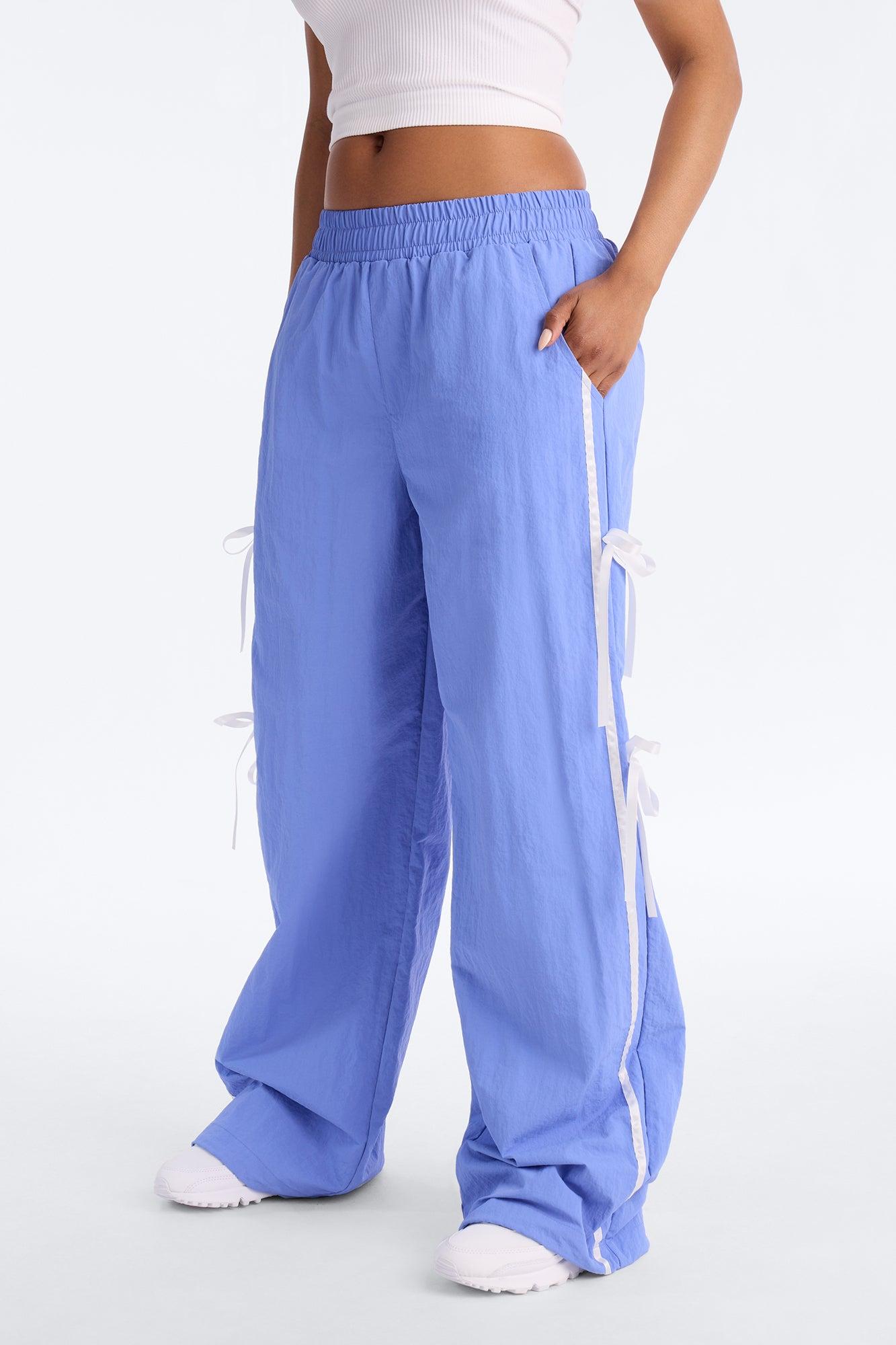 Cindy Windbreaker Track Pant - Periwinkle Female Product Image