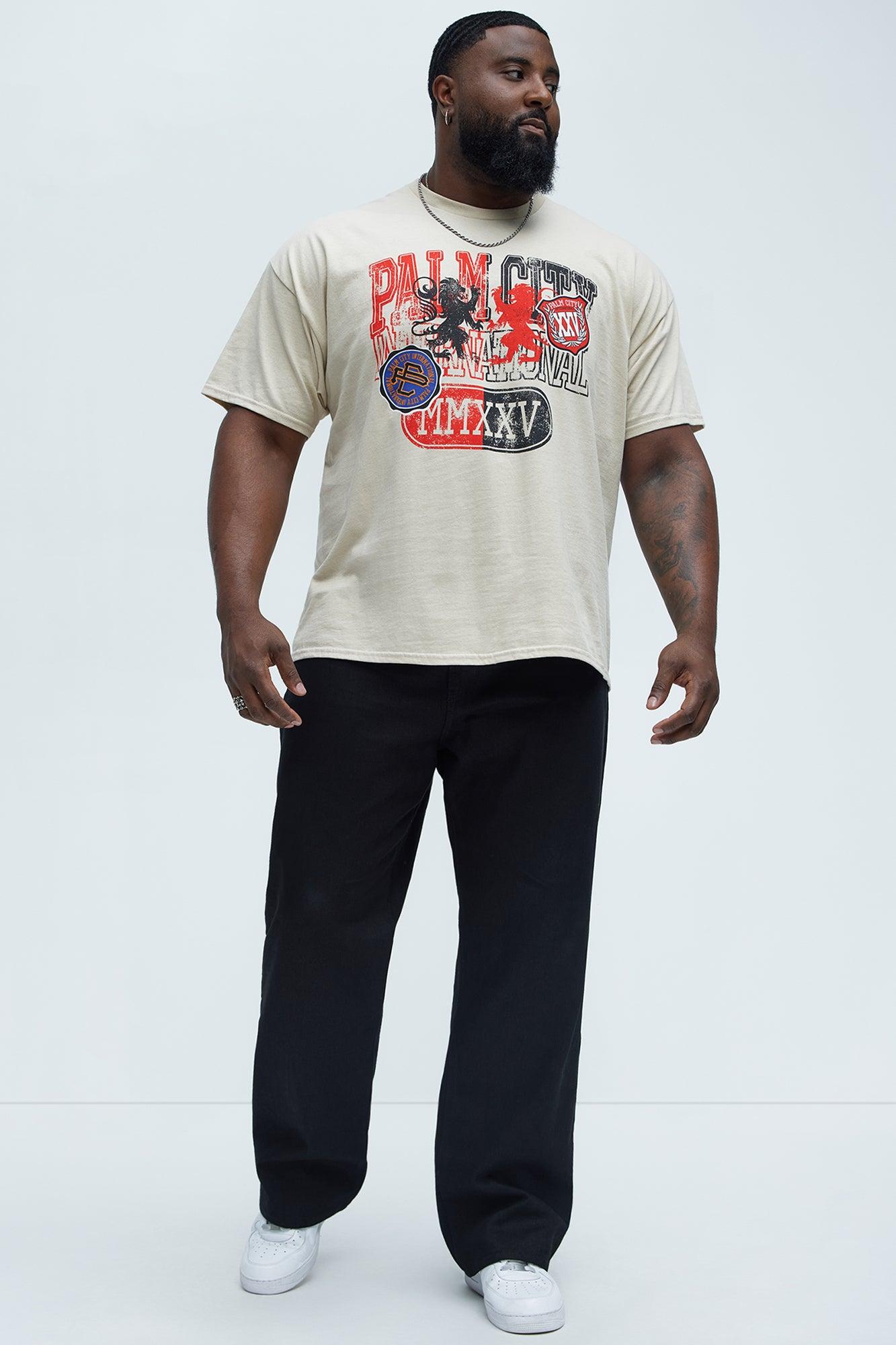 Palm City International Short Sleeve Tee - Sand Product Image