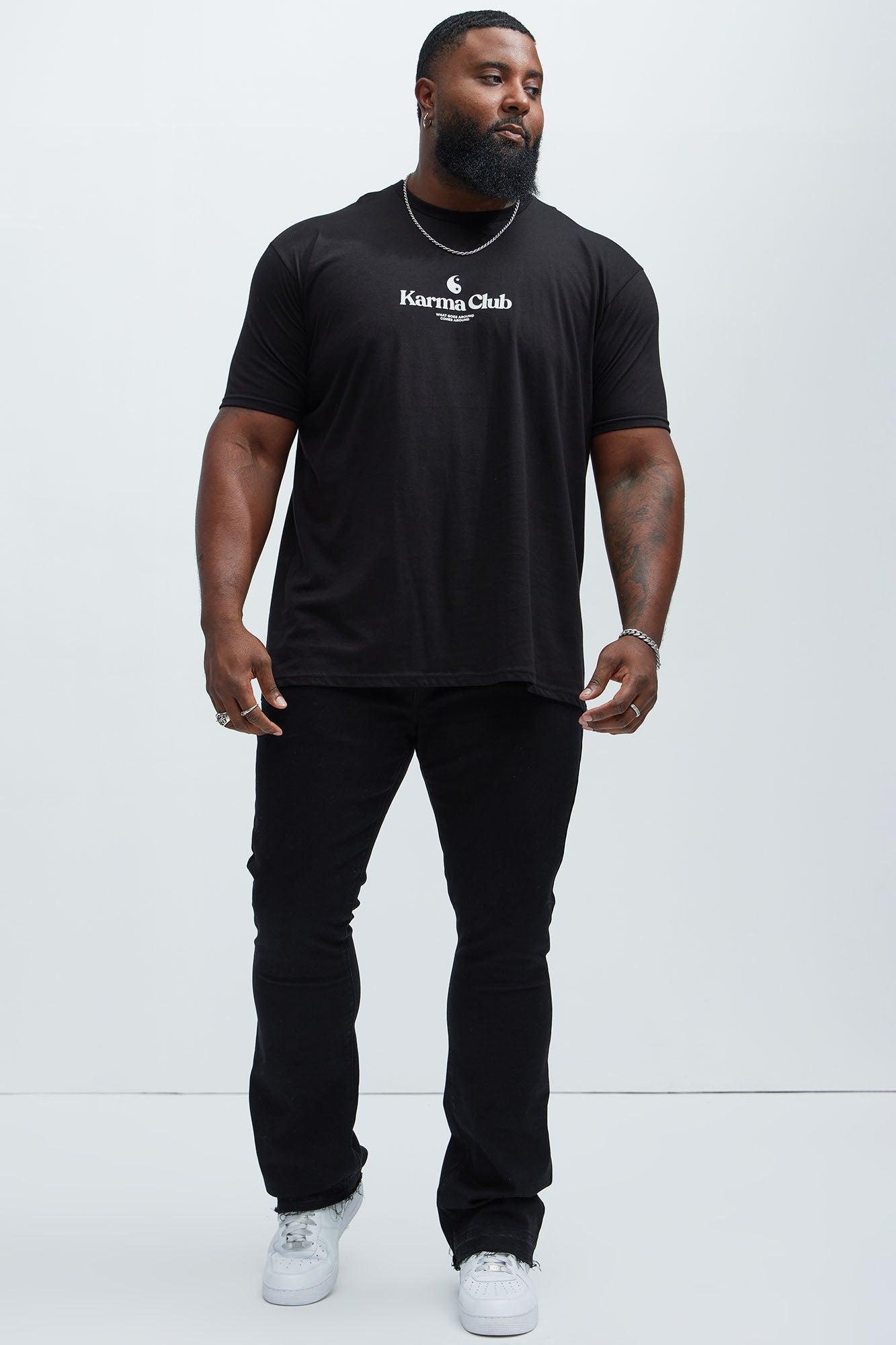 Karma Club Short Sleeve Tee - Black Product Image