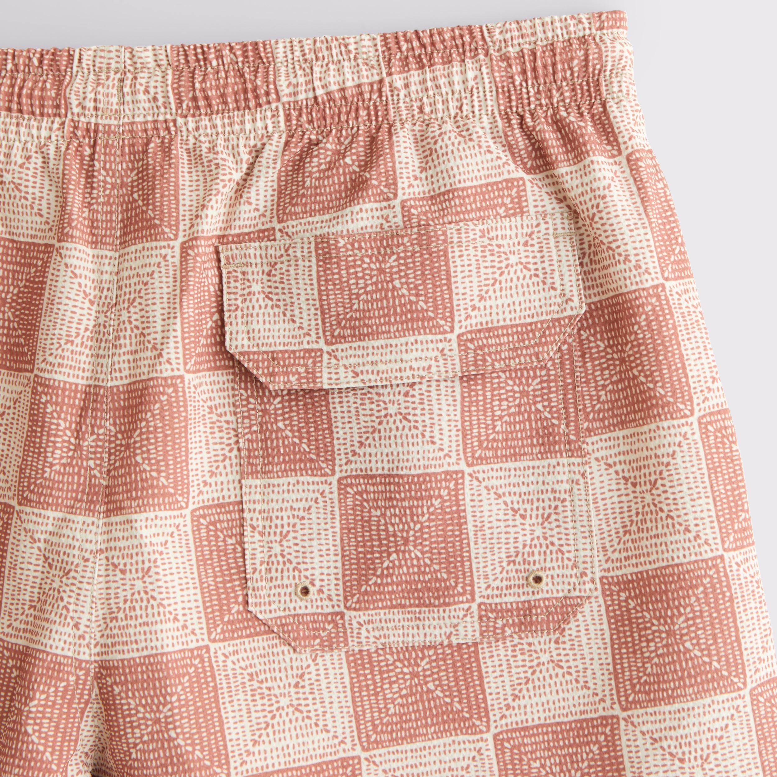 Pull-On Seersucker Swim Trunk Product Image