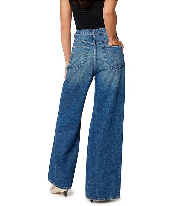 Rolla's Studio Flare Eclipse Vintage Super High Rise Wide Leg Jeans Product Image