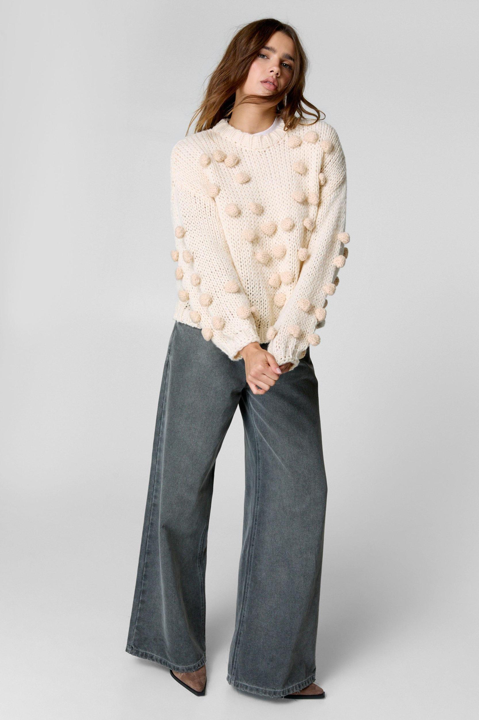 Pom Pom Sweater Product Image