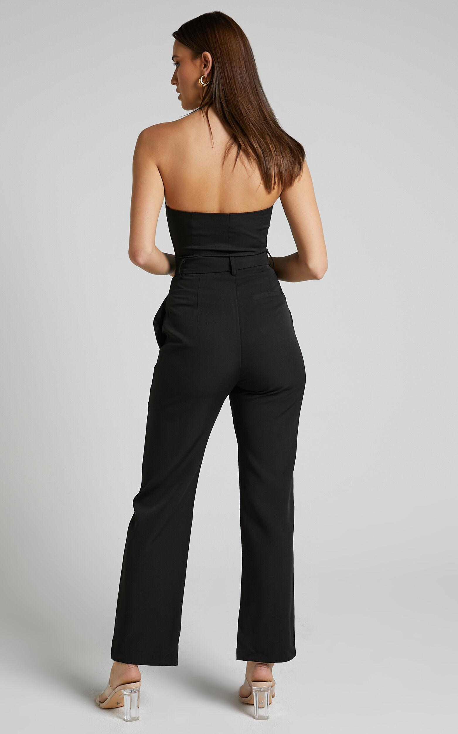 Rogers Pants - High Waisted Pants in Black Product Image