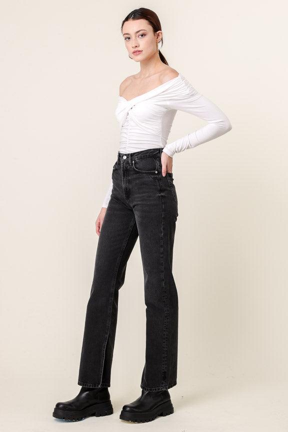 Line + Dot | Jessa Off the Shoulder Top Product Image