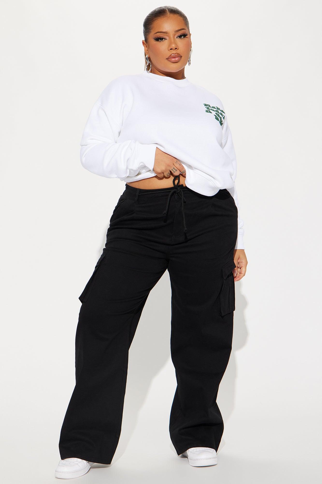 Out For The Day Cargo Pant - Black Product Image