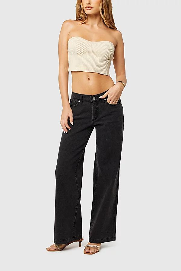 Abrand Jeans 99 Low & Wide Petite Jean Womens at Urban Outfitters Product Image