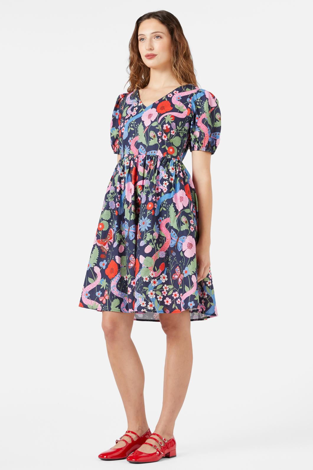 Luna Snake Dress Product Image