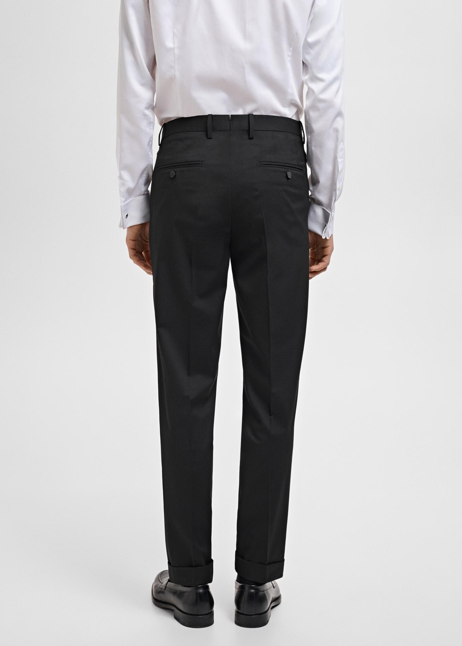 Straight-fit suit pants - Men | MANGO USA Product Image