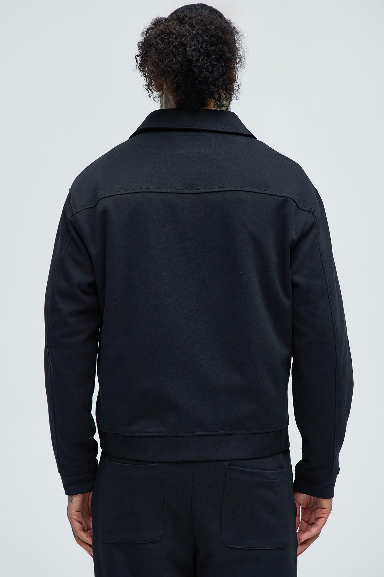 Ryan Interlock Work Jacket - Black Product Image