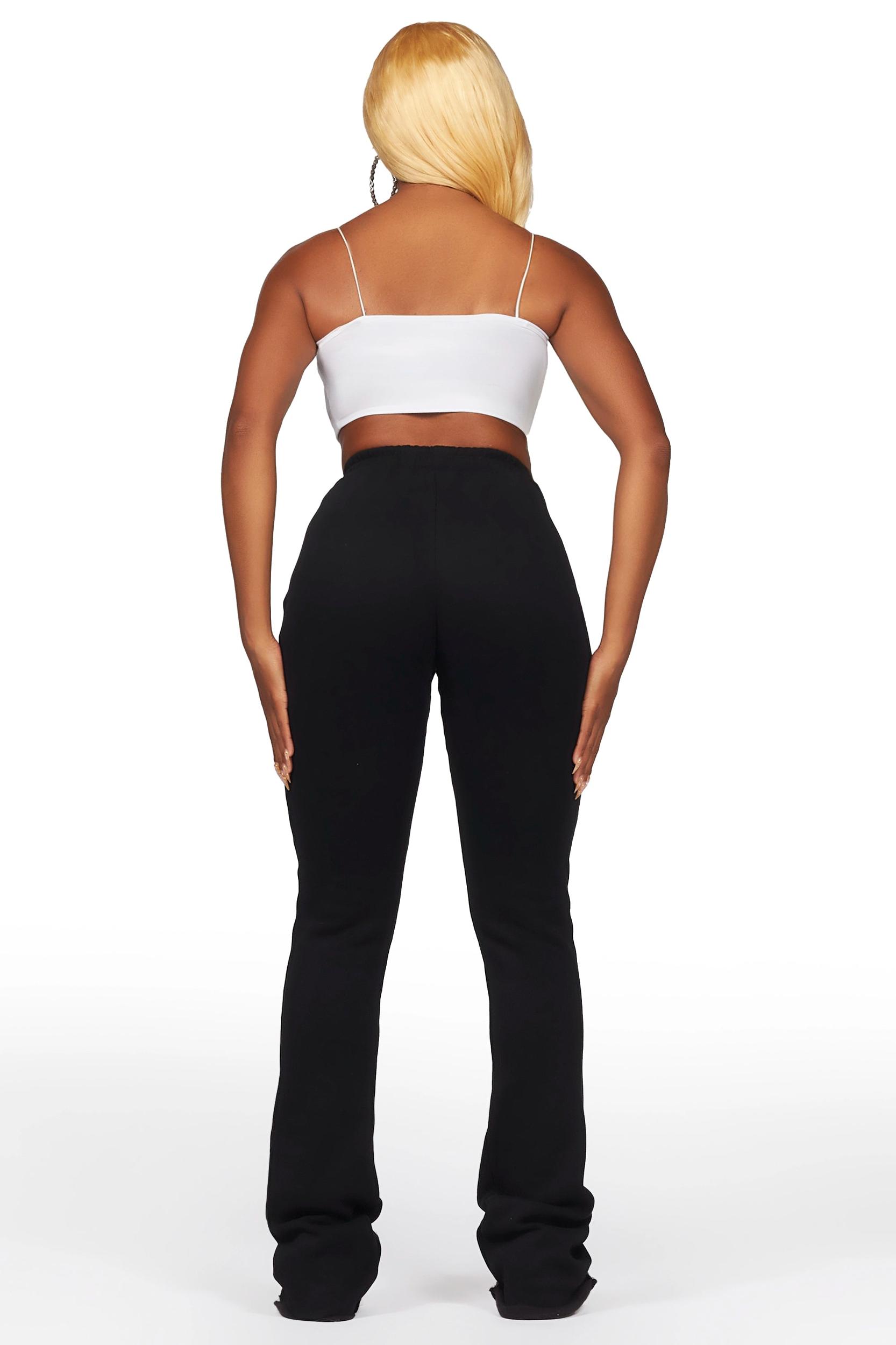 Blakely Black Super Stacked Pant Female Product Image