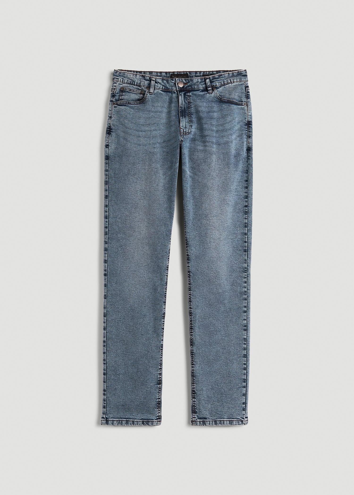 Mason RELAXED Jeans for Tall Men in Vintage Faded Blue Male Product Image
