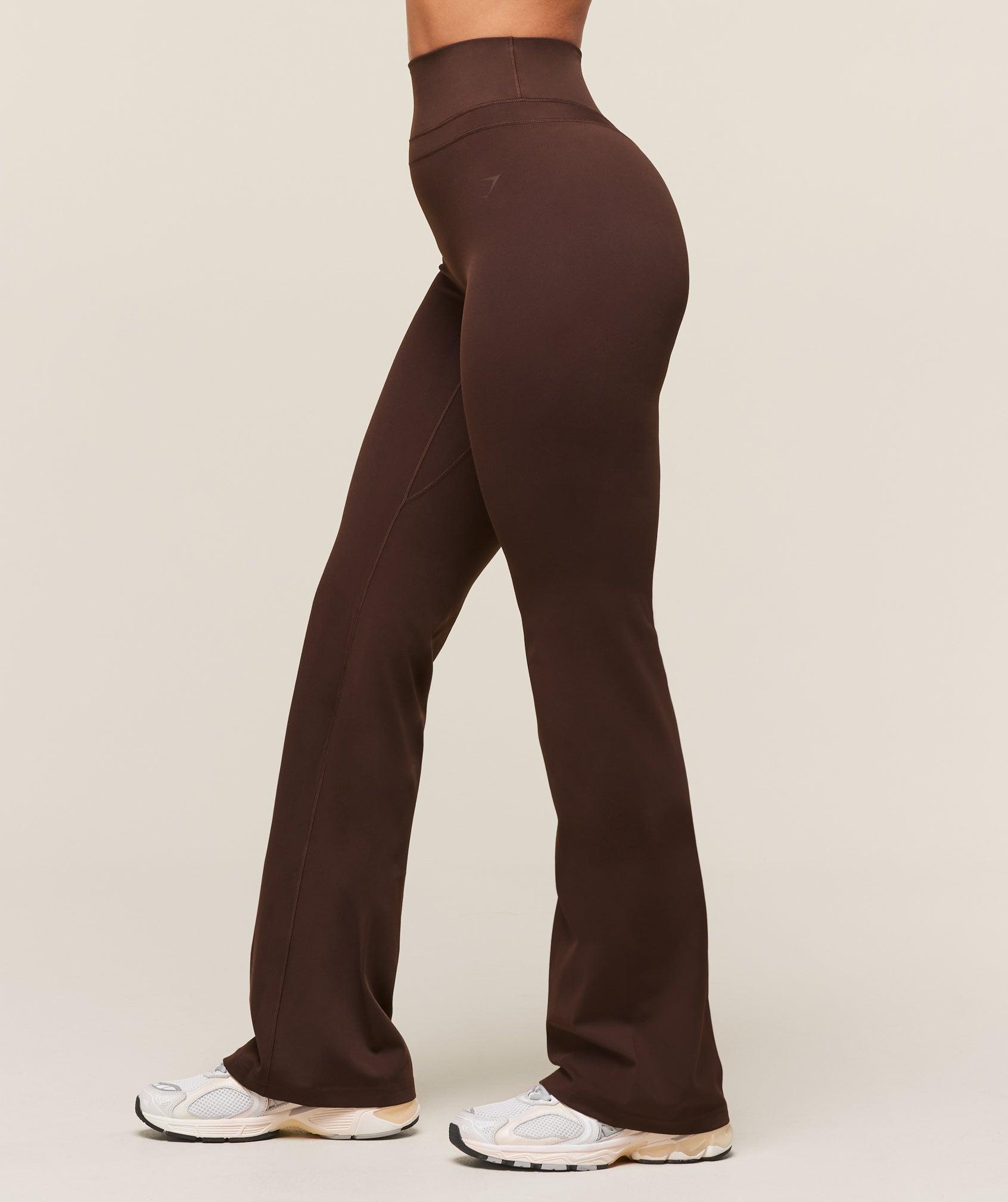 Gymshark Whitney Flared Leggings - Depth Brown Female Product Image