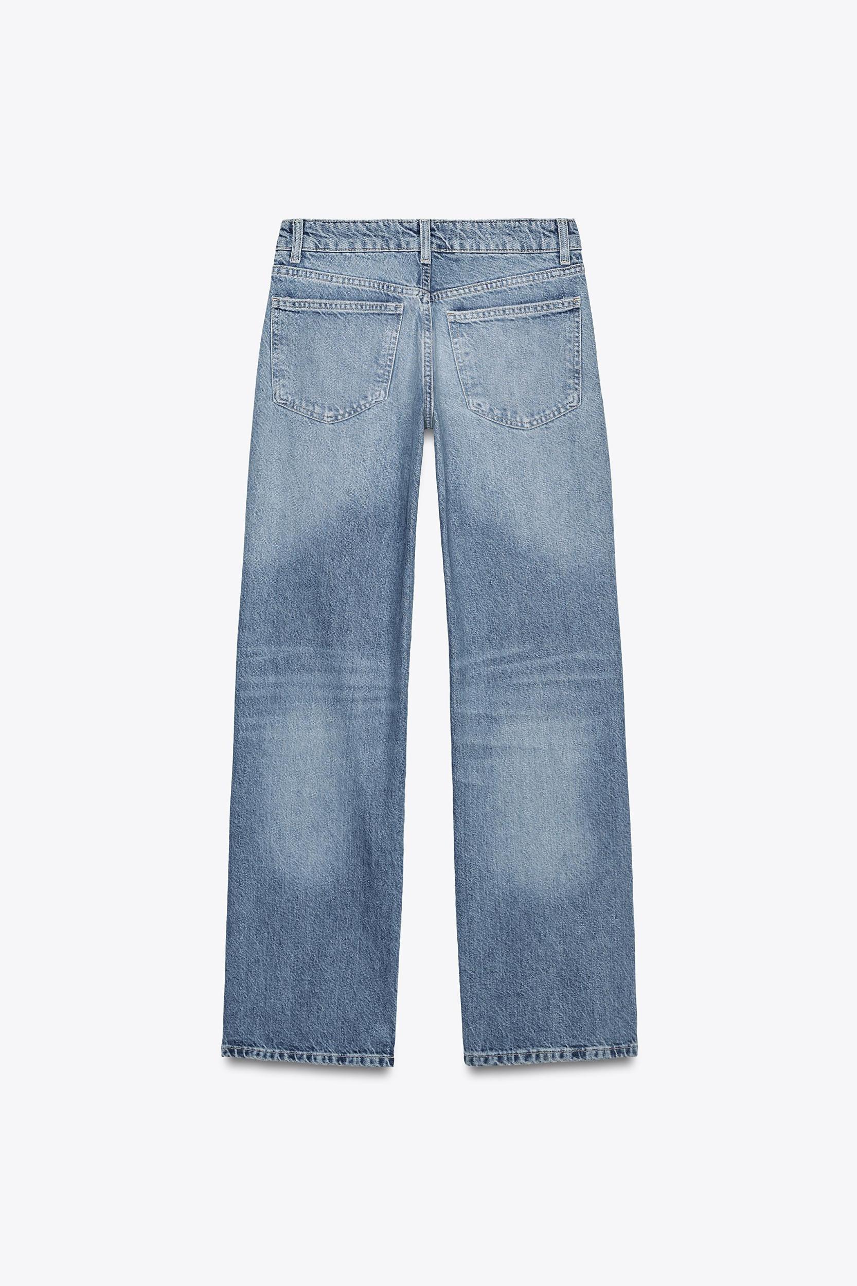 TRF MID-RISE WIDE LEG JEANS Product Image