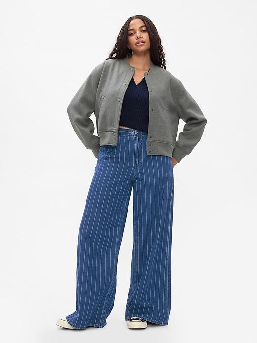 Mid Rise UltraSoft Baggy Jeans Product Image