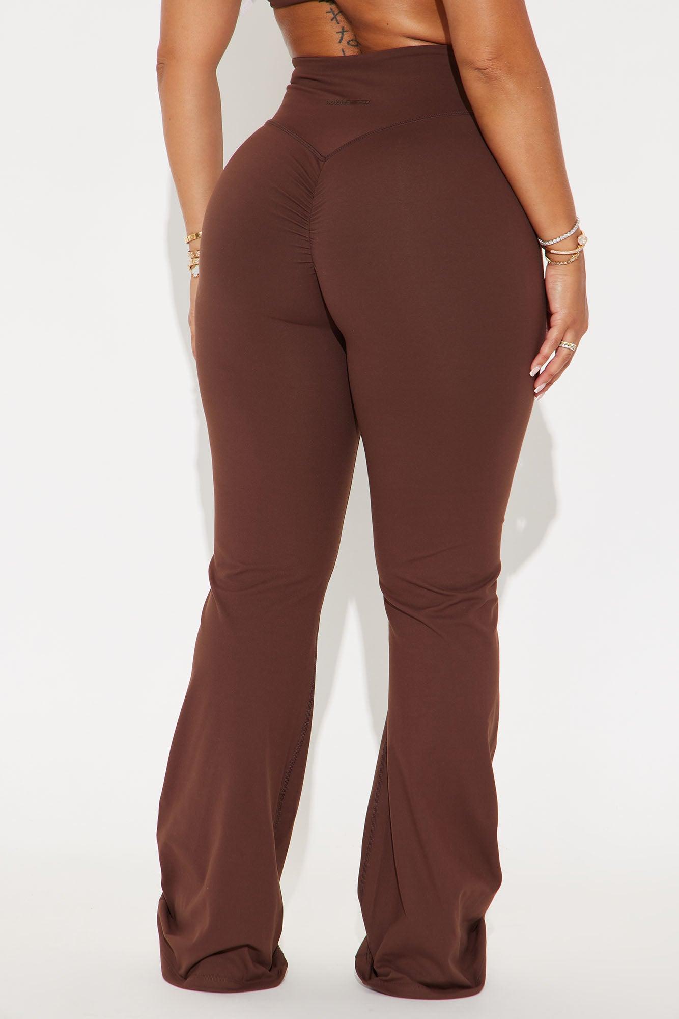Claudia Super Soft Active Yoga Pant - Chocolate Product Image