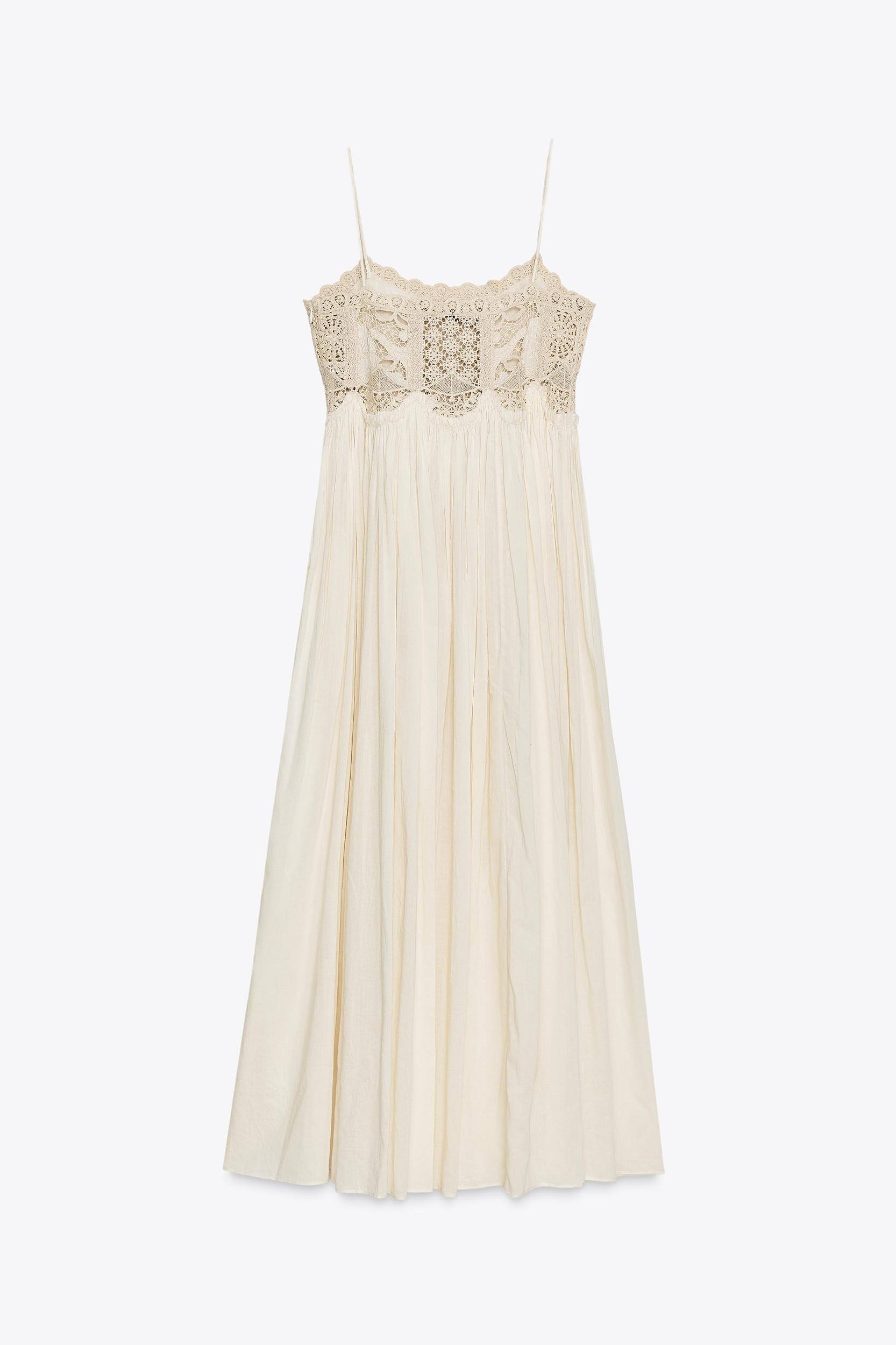 ZW COLLECTION CROCHET STRAP DRESS Product Image