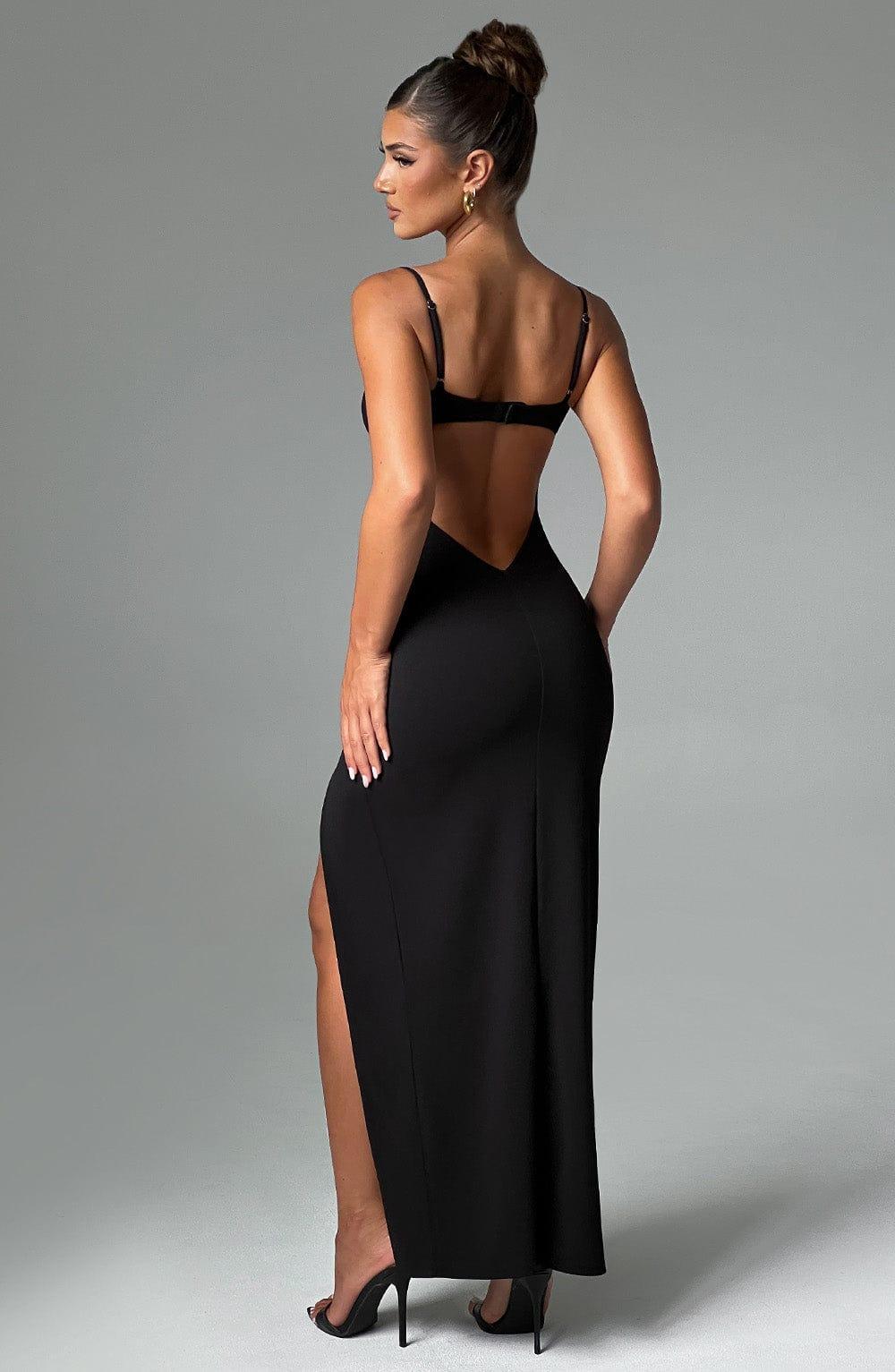 Asteria Maxi Dress - Black Product Image