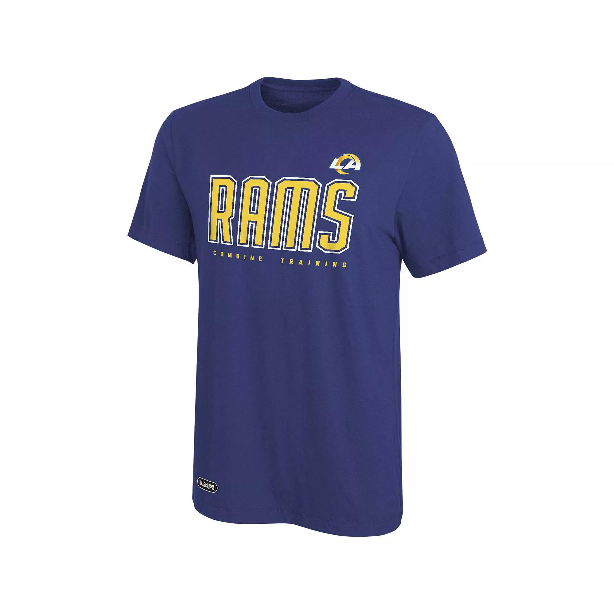 Men's Royal Los Angeles Rams Prime Time T-Shirt,  Product Image