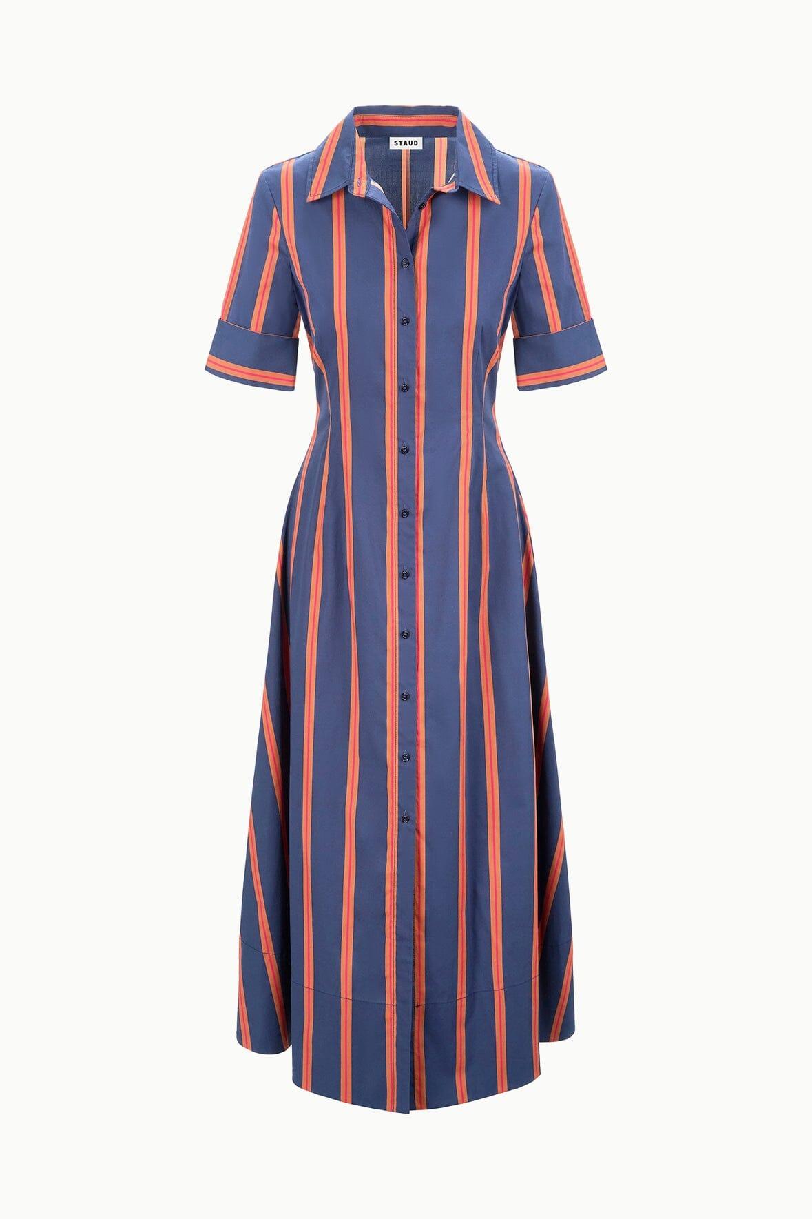 JOAN DRESS | RAILROAD STRIPE Product Image