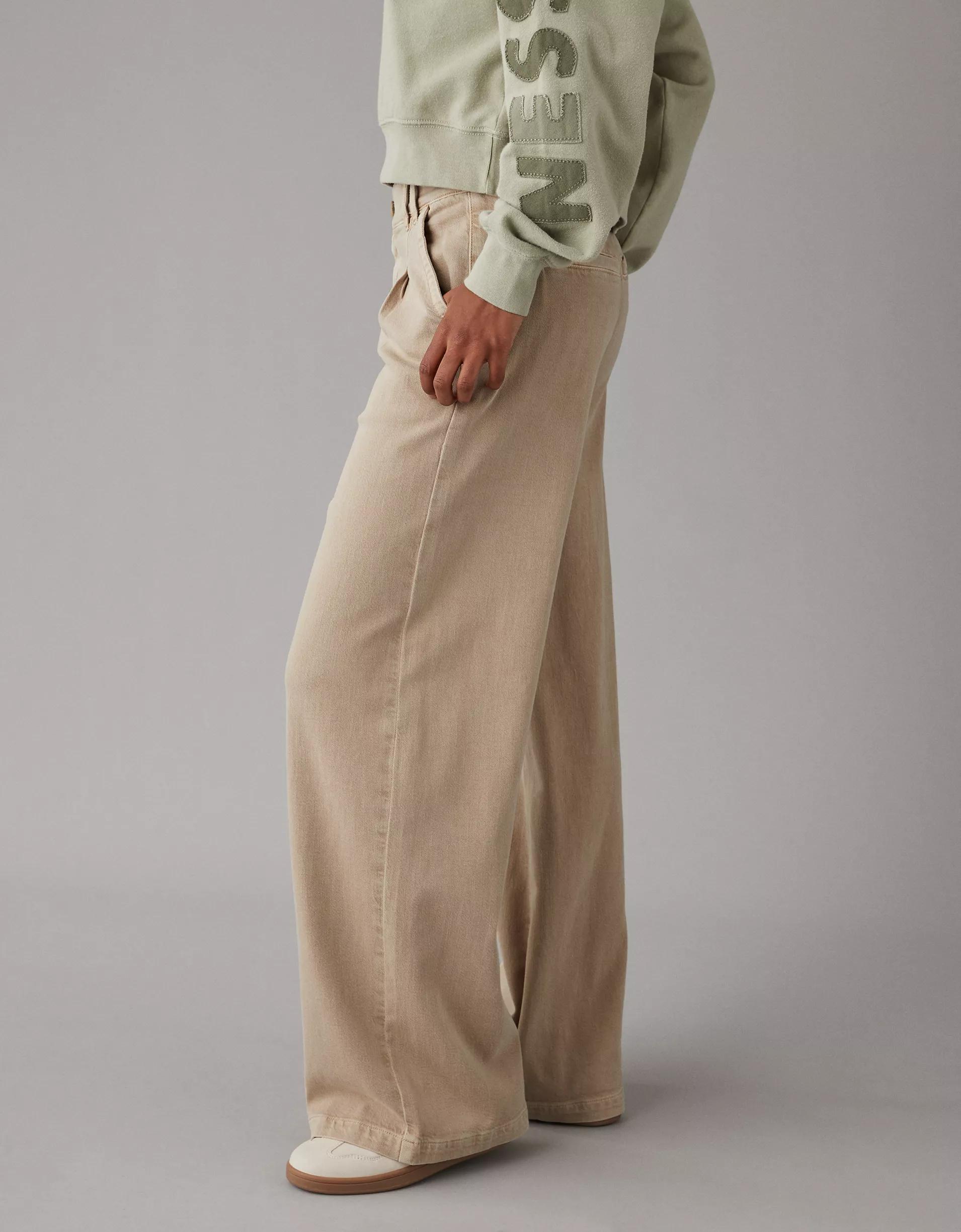 AE Dreamy Drape Stretch Poppy Trouser Product Image