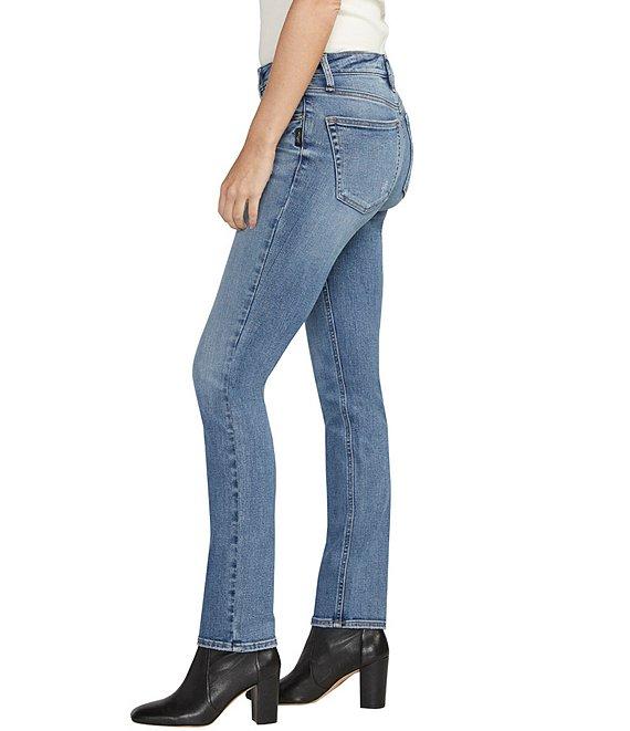 Silver Jeans Co. Most Wanted Mid Rise Slim Straight Jeans Product Image