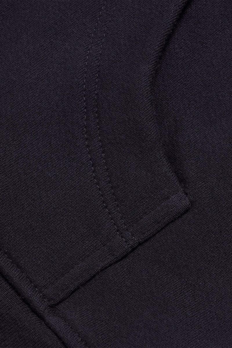Men's Organic Hoodie Sweatshirt in Black Product Image