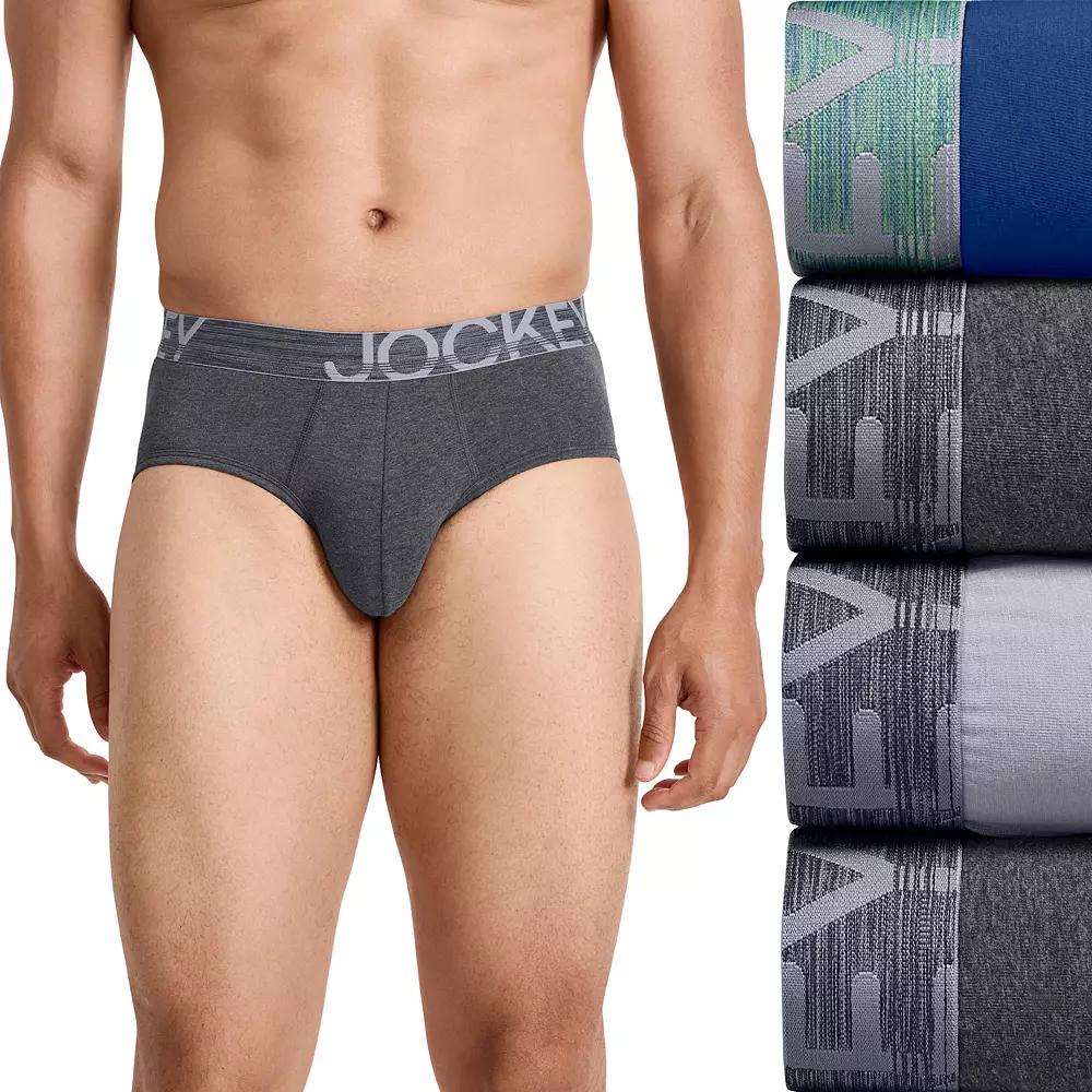 Men's Jockey 4-Pack ActiveStretch™ Briefs,  Product Image