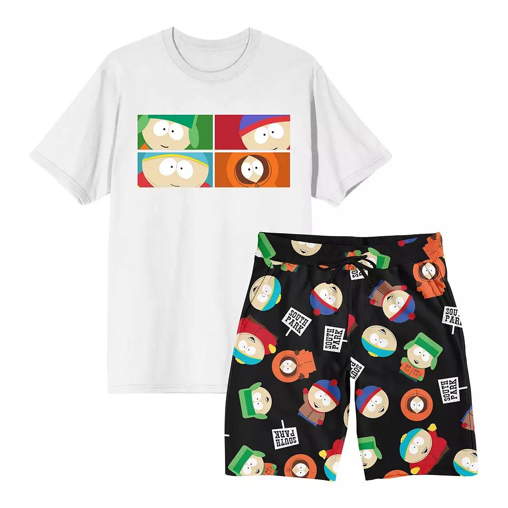 Men's South Park 2-Piece Pajama Top & Pajama Shorts Set,  Product Image