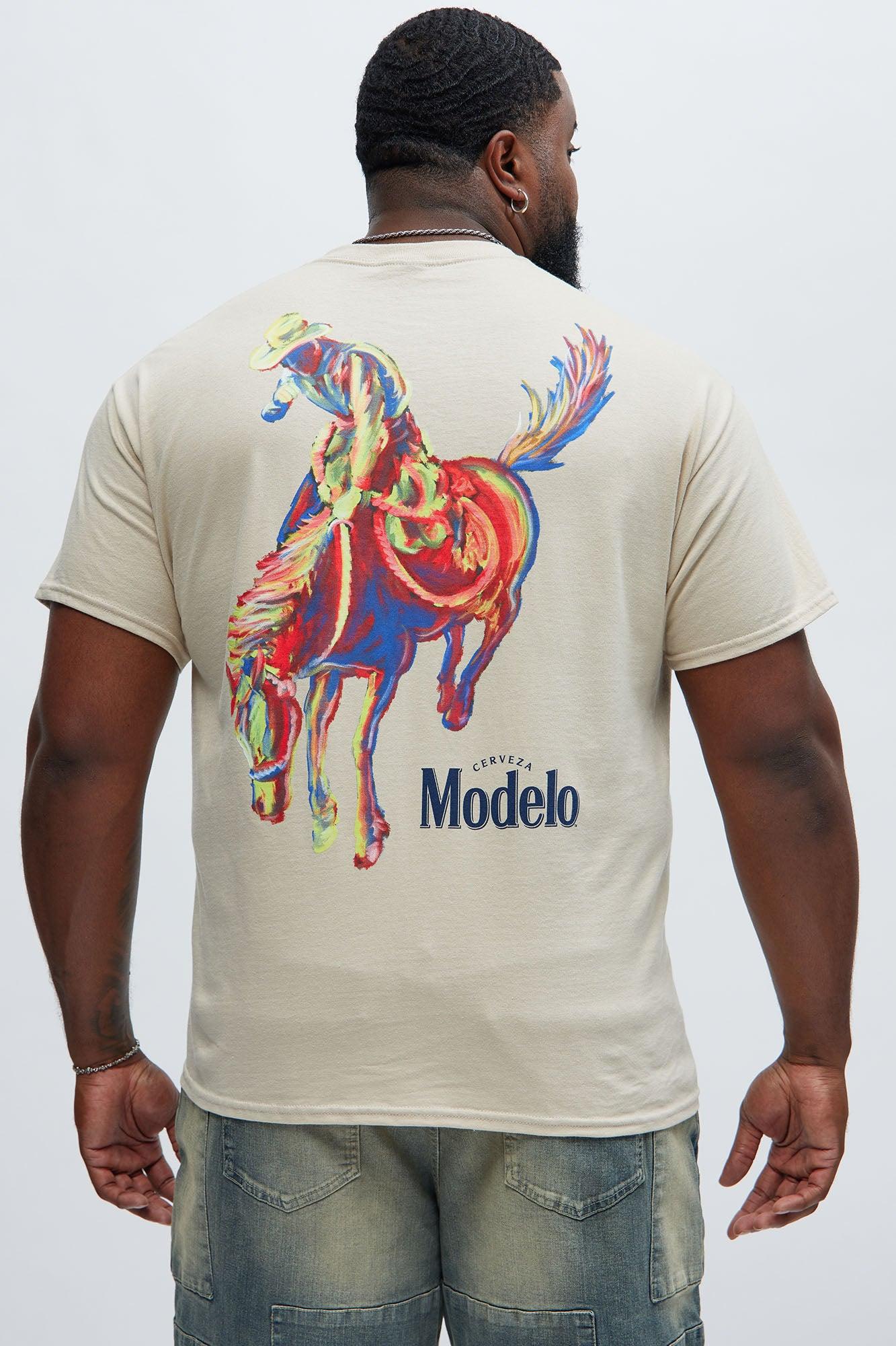 Modelo Rodeo Short Sleeve Tee - Sand Product Image