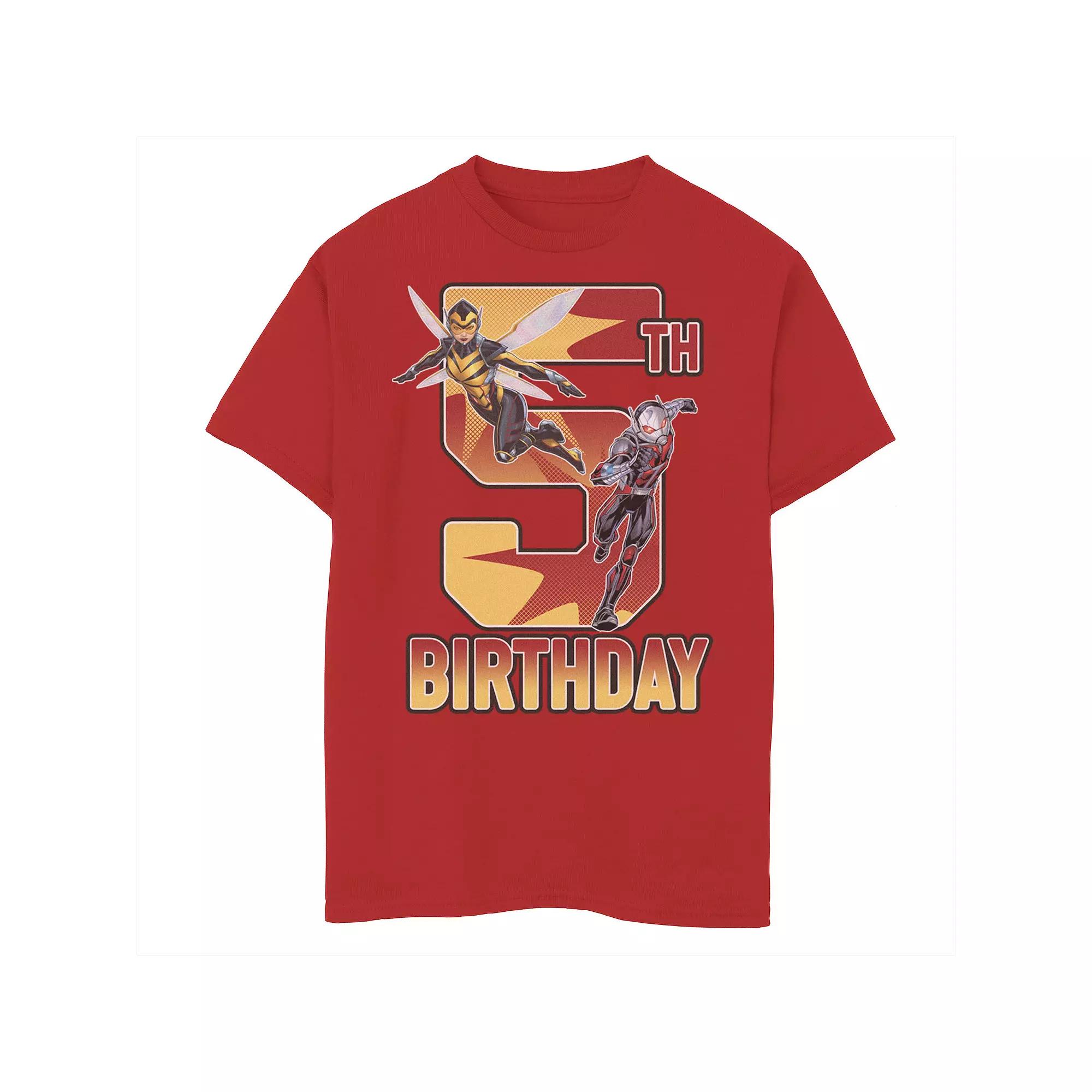 Boys 8-20 Marvel Ant-Man and Wasp 5th Birthday Graphic Tee, Boy's,  Product Image