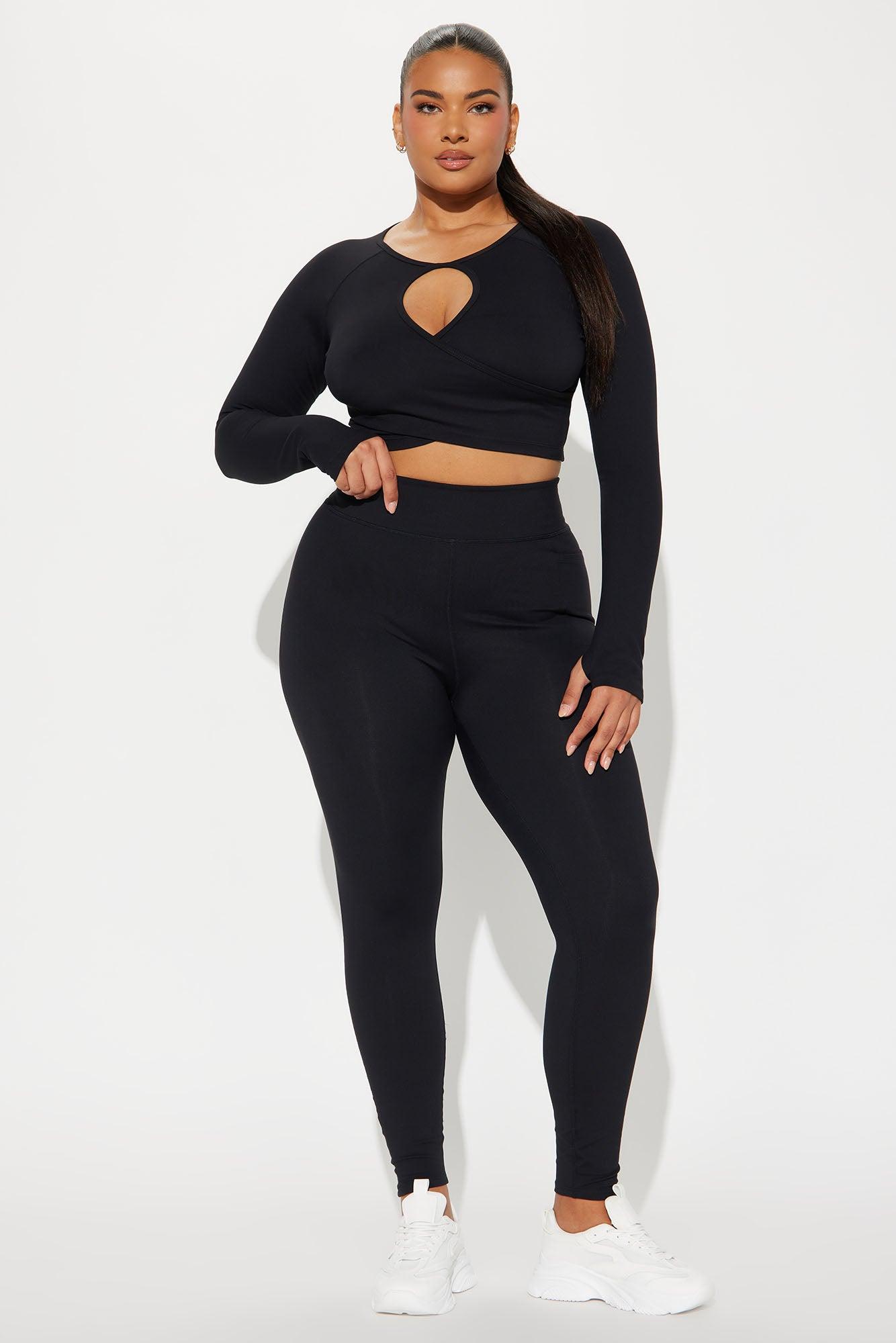 Deep Bend Super Soft Active Top - Black Product Image