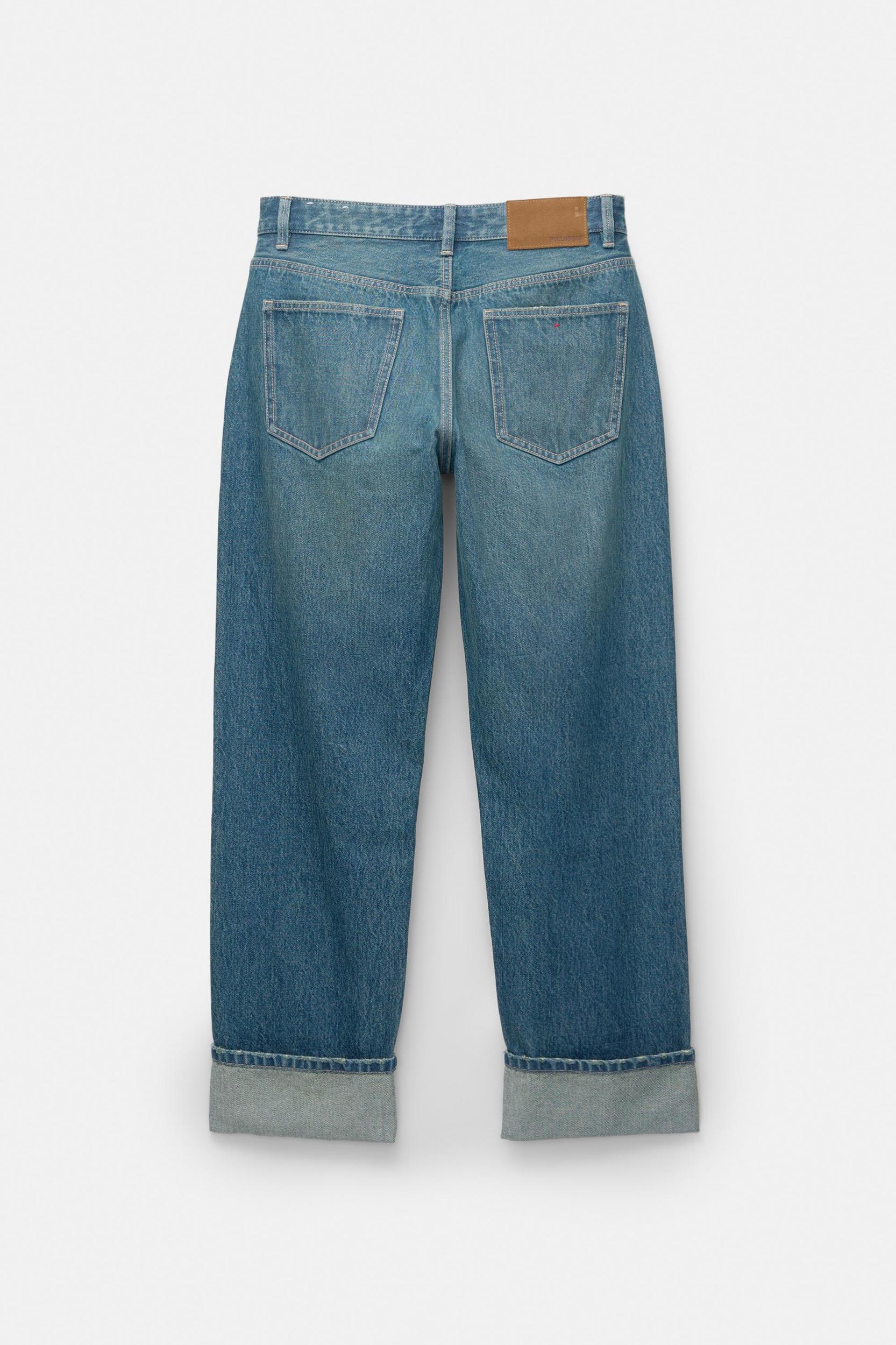 Straight-leg selvedge jeans Product Image