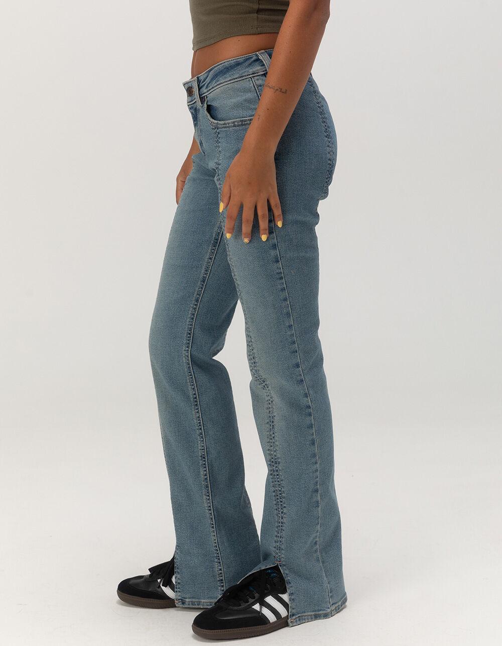 LEVI'S Seamed Superlow Bootcut Womens Jeans - The Small Idea - DARK VINTAGE Product Image