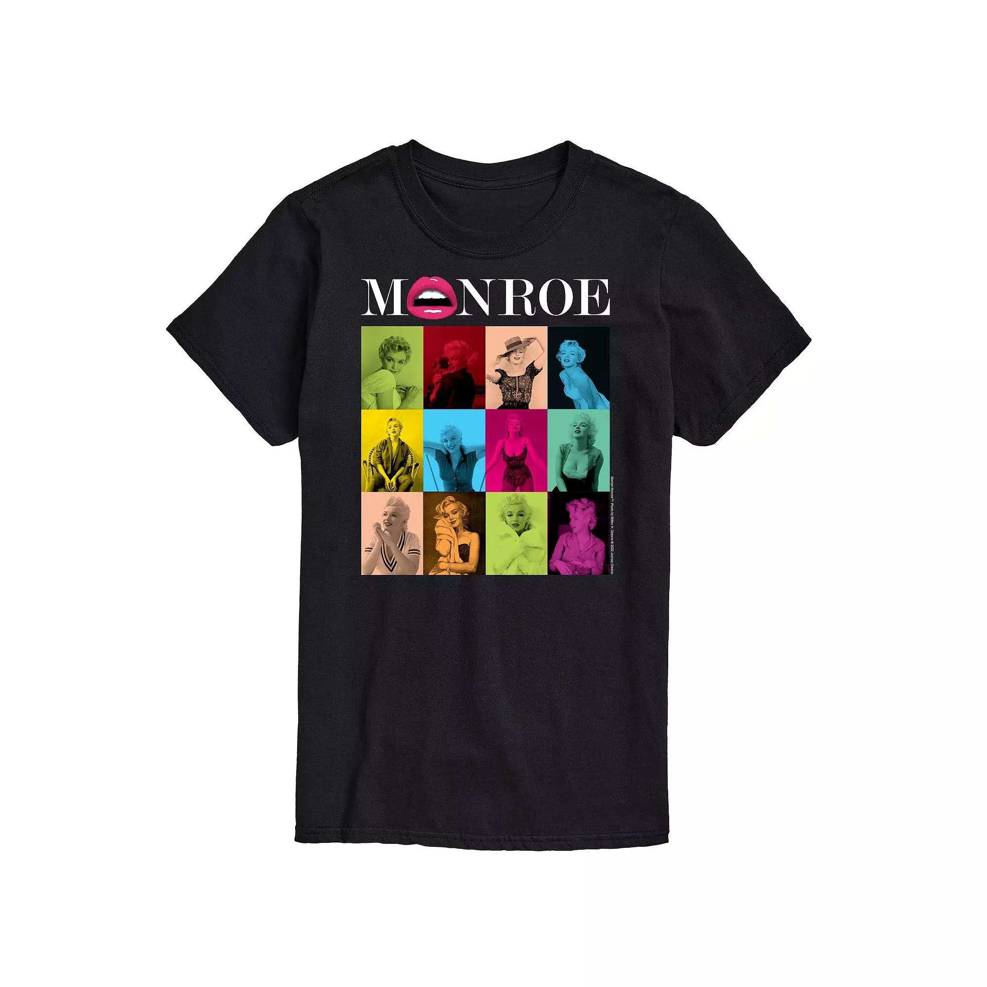 Big & Tall Marilyn Monroe Grid Tee, Men's,  Product Image