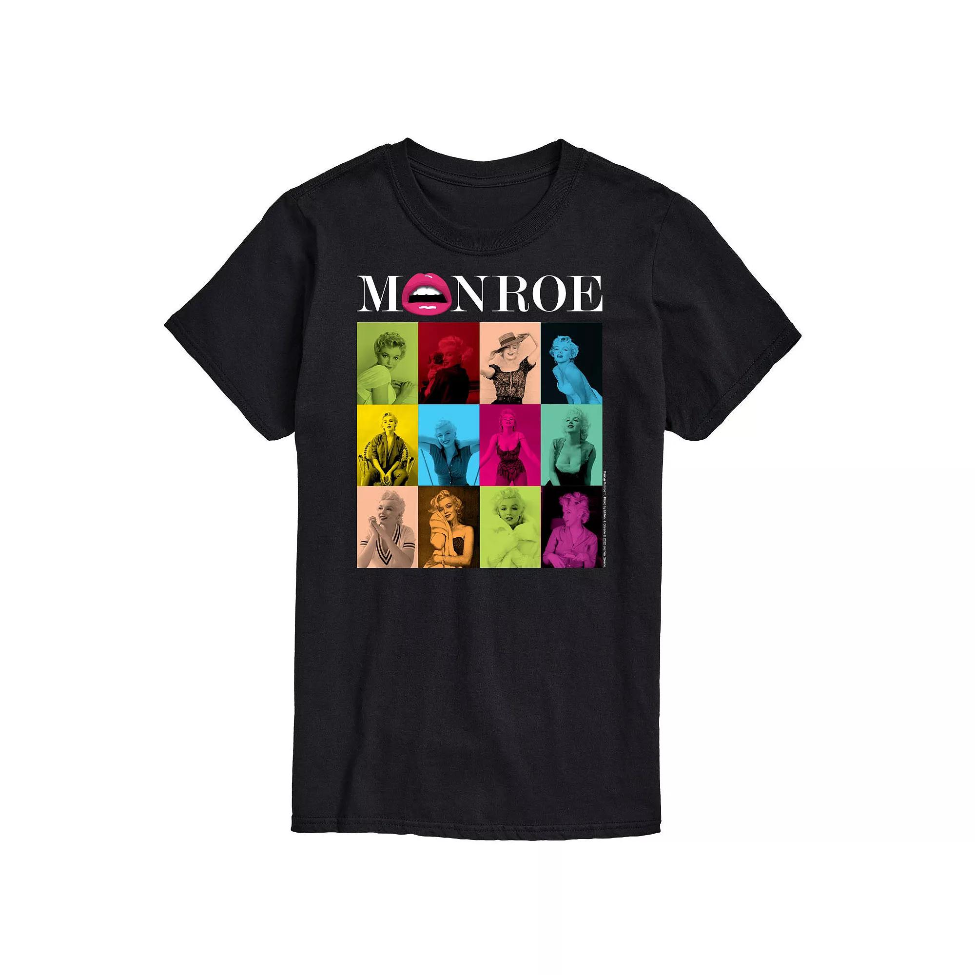 Big & Tall Marilyn Monroe Grid Tee, Men's,  Product Image