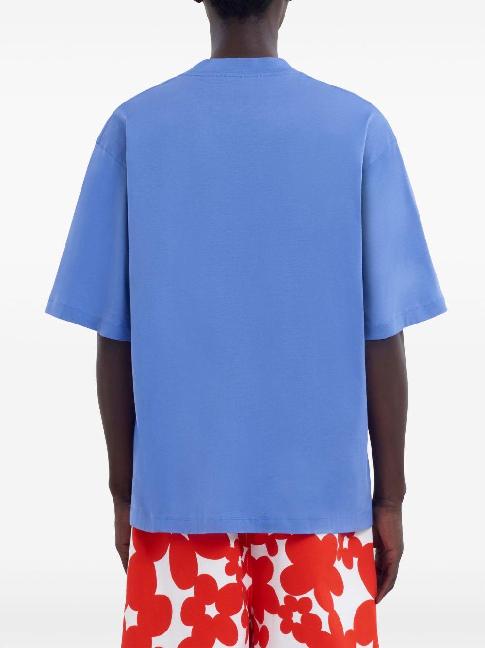 logo-print cotton T-shirt Product Image